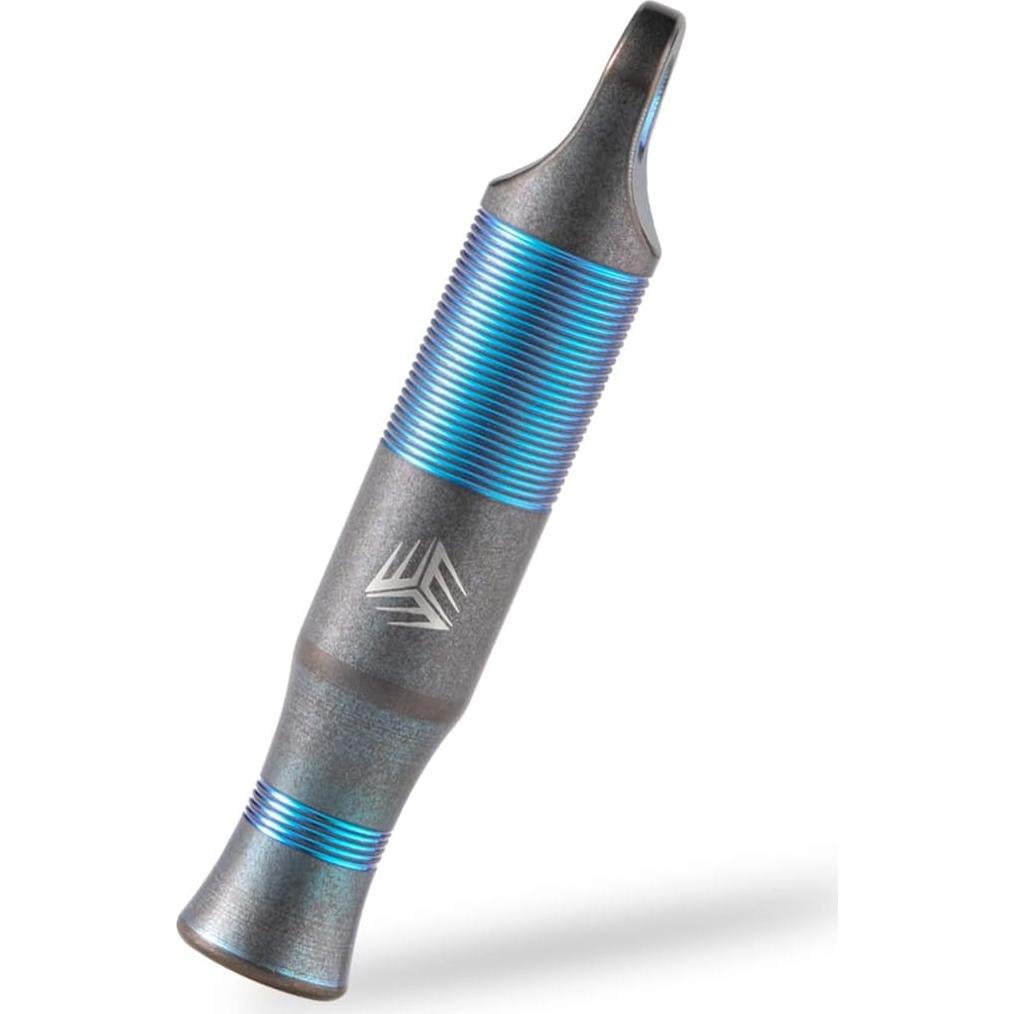 Silbato de Emergencia WeKnife de Titanio 120dB Azul