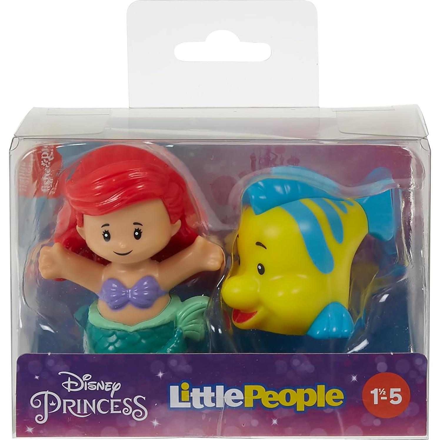 Figuras de Princesa Ariel y Flounder Fisher-Price Little People
