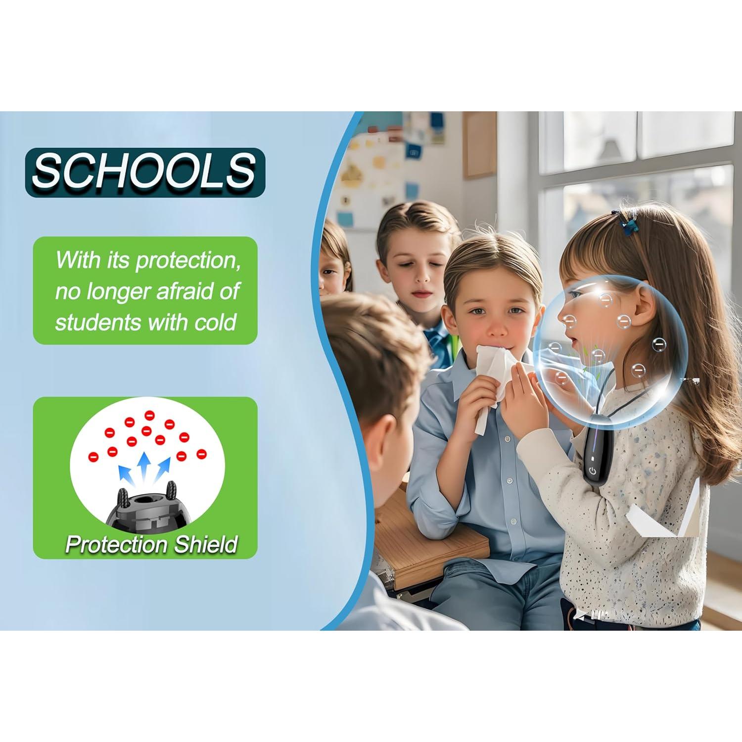 Purificador de Aire Portátil Vedawind Air10 Pro Mini 42g