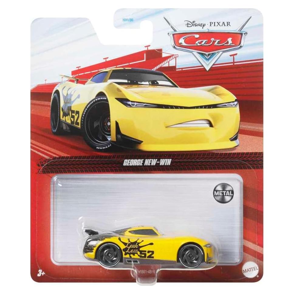 Disney Cars Diecast Metal 1:55 George New-Win Leak Less