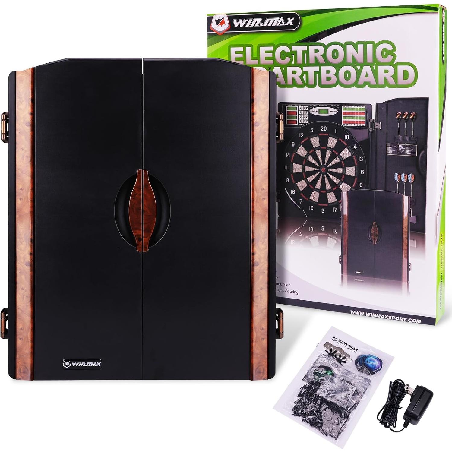 Tablero de Dardos Electrónico WIN.MAX WMG08580-GX LED 2024