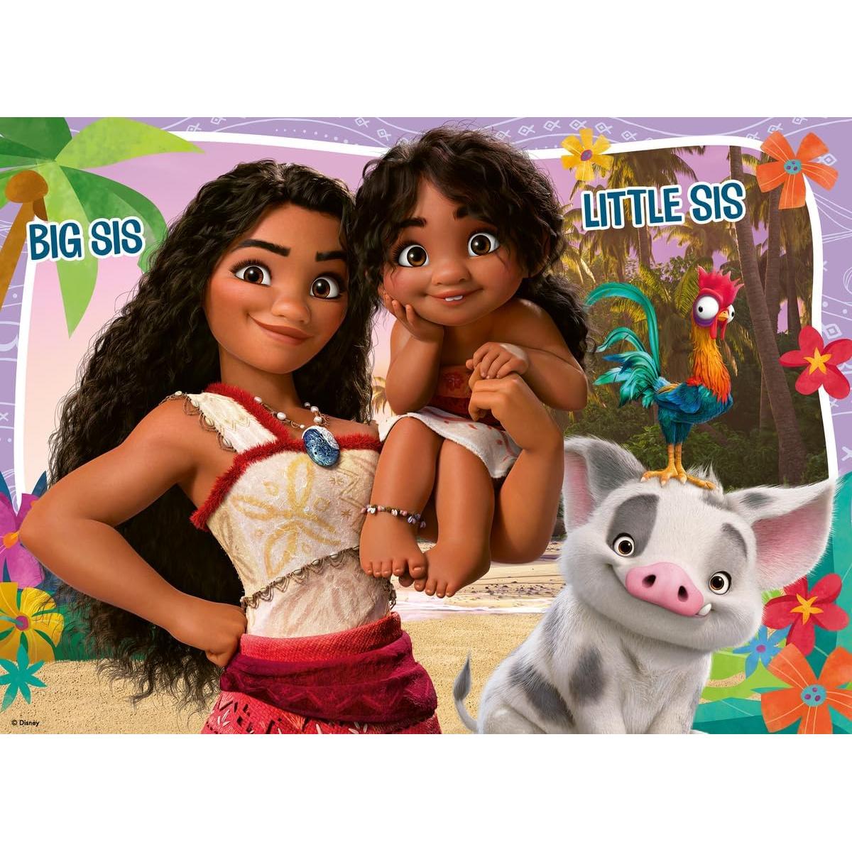 Rompecabezas Ravensburger Moana 2 - 4x100 Piezas 36x26 cm