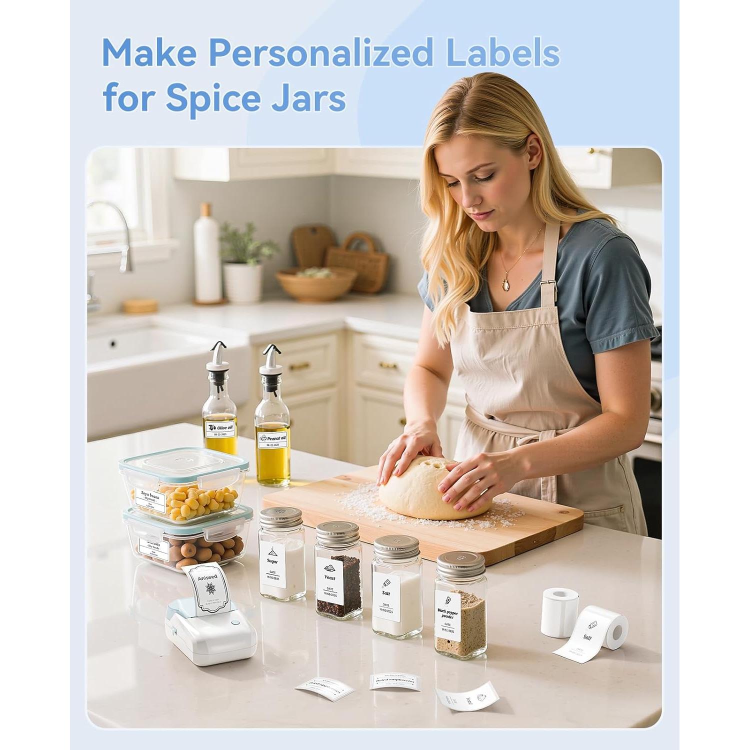 Impresora de Etiquetas Térmica NIIMBOT B1 Portátil 50x30mm