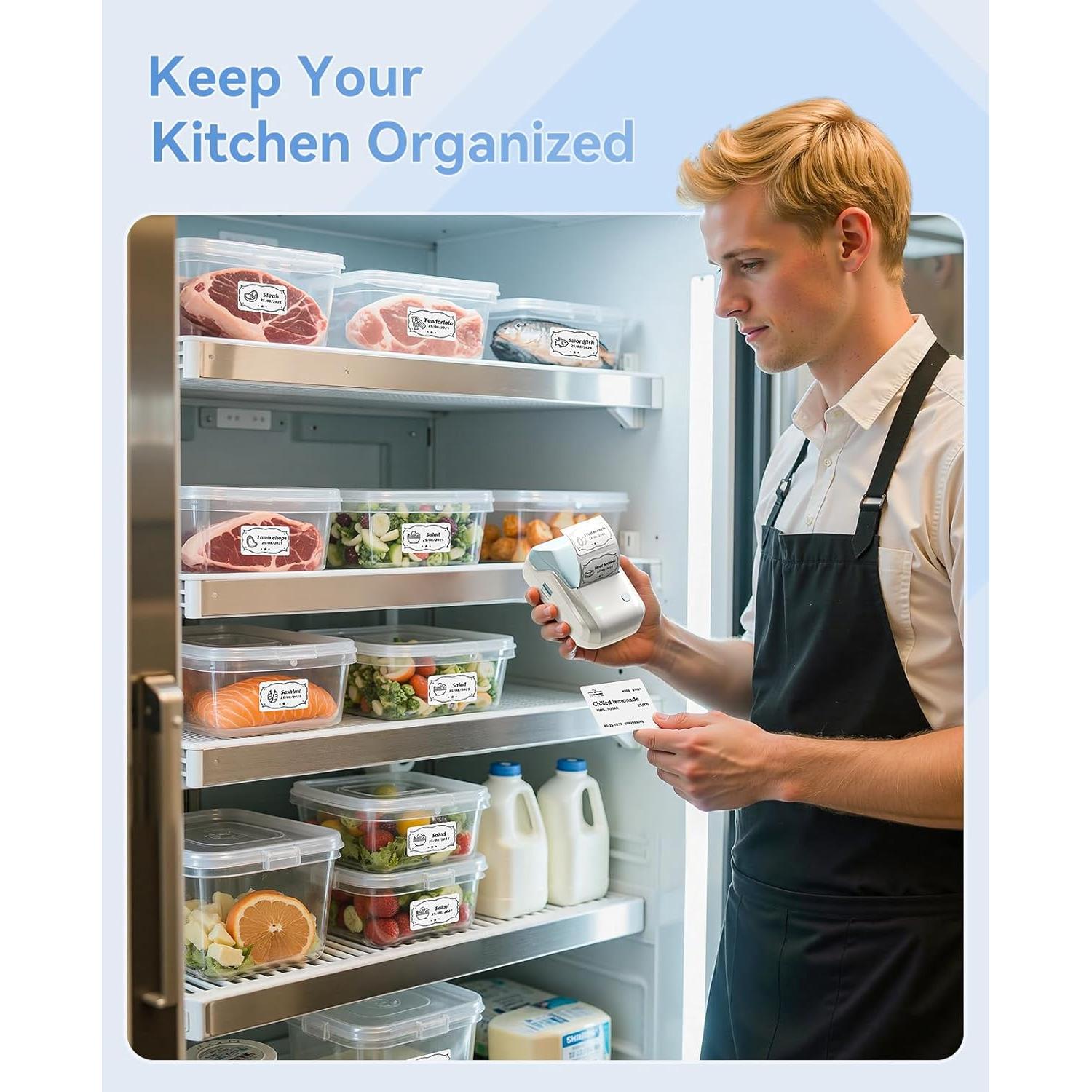 Impresora de Etiquetas Térmica NIIMBOT B1 Portátil 50x30mm