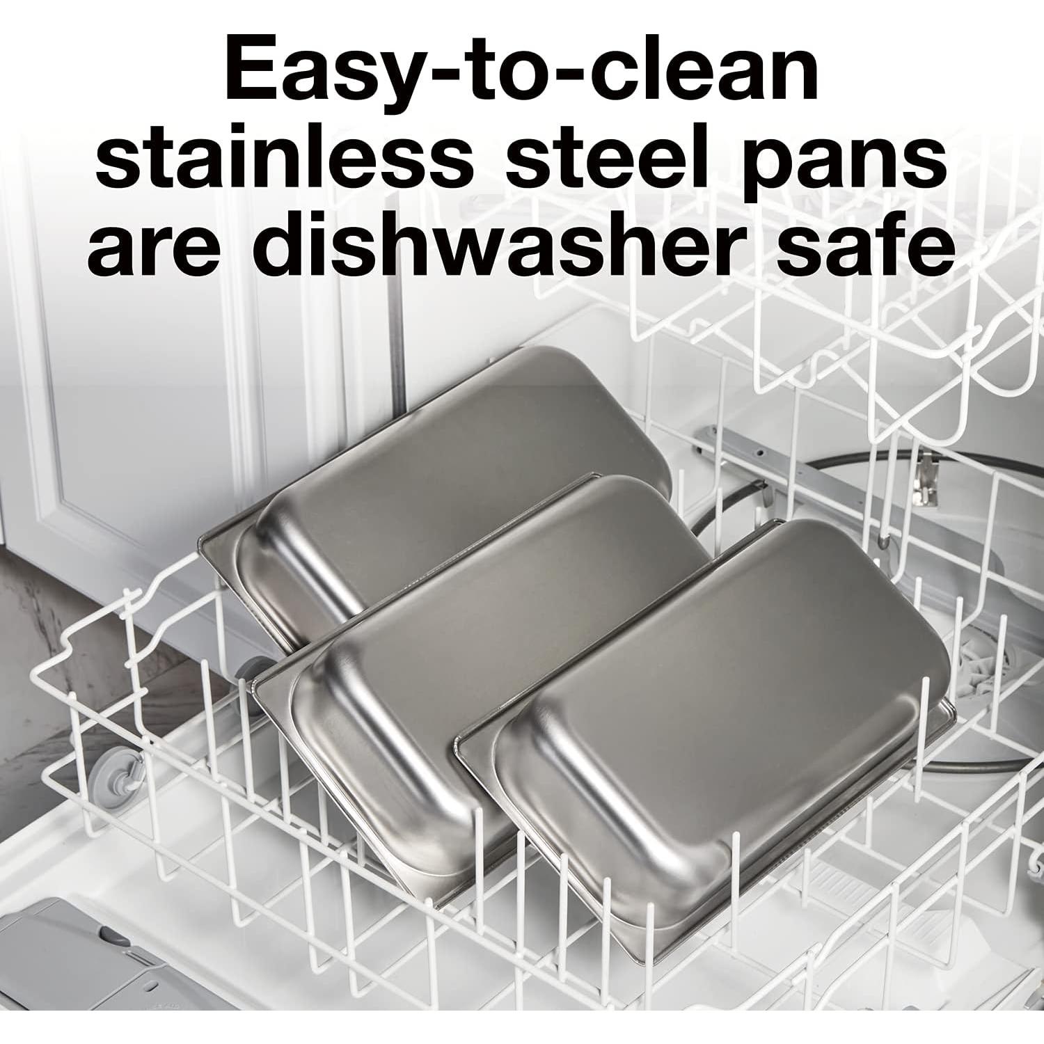 Servidor de Buffet Proctor Silex 3 Bandejas Acero Inoxidable