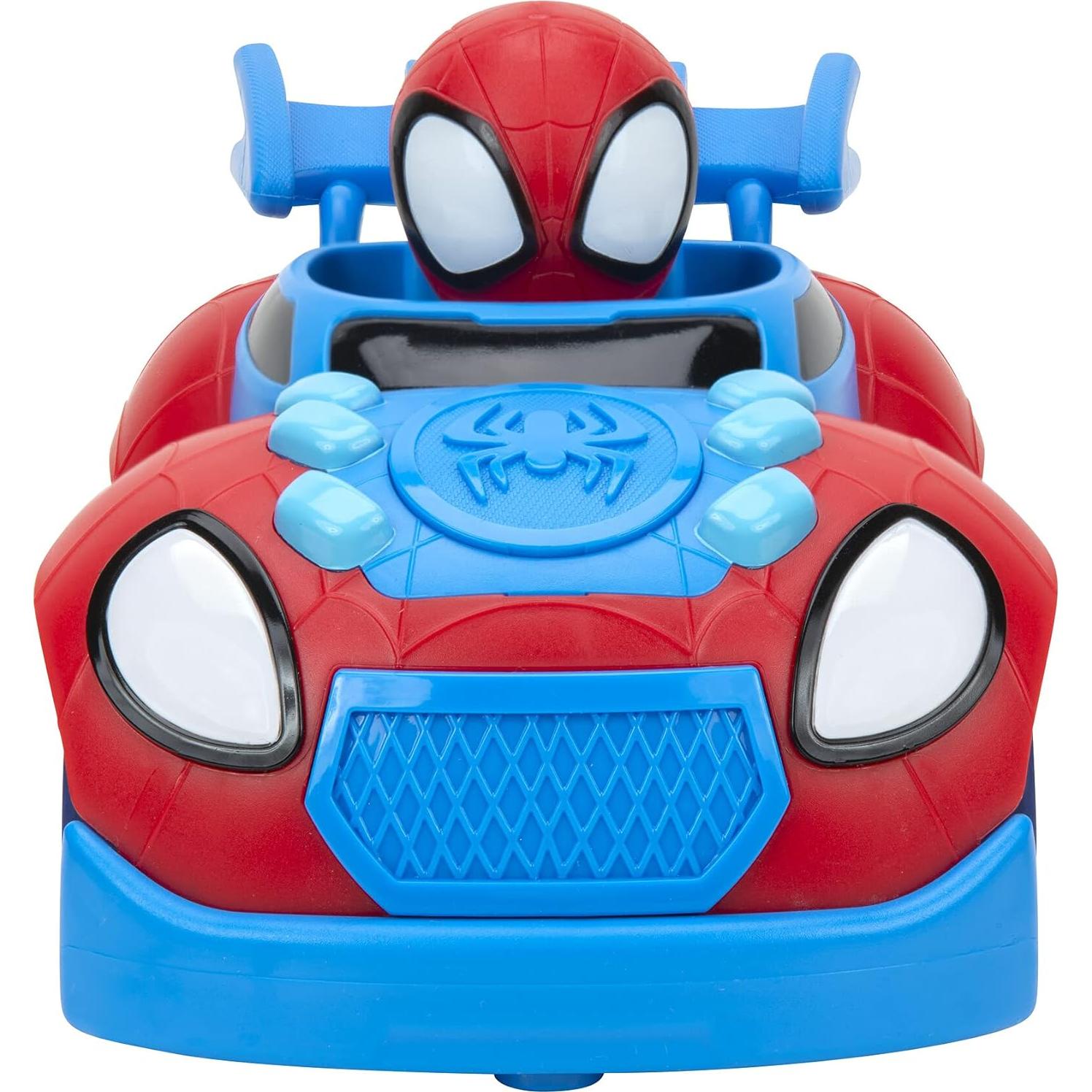 Vehículo Control Remoto Marvel Spidey Web Crawler 17,78 cm