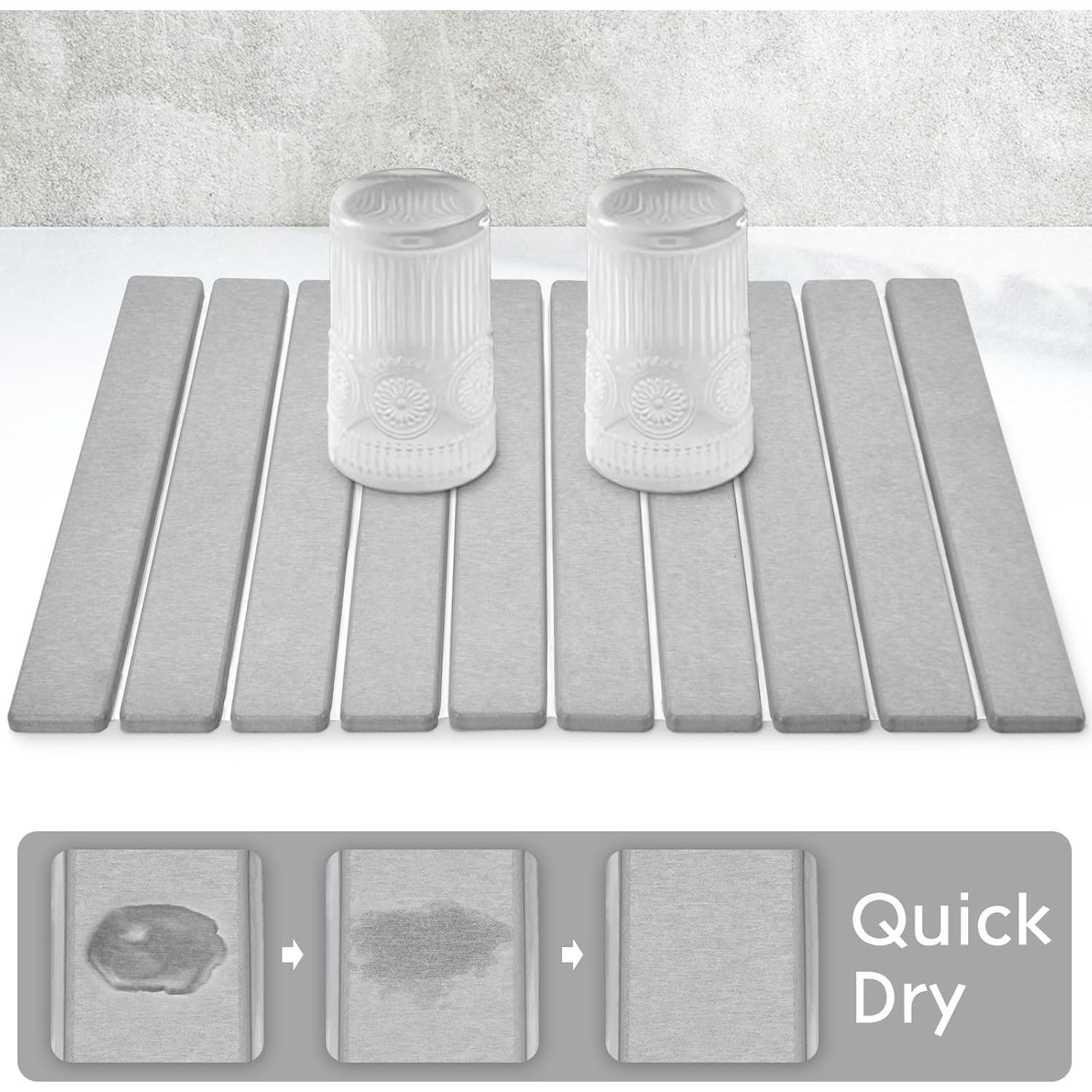 Alfombrilla de Secado de Platos DFJKJUU 61x41 cm Ecológica