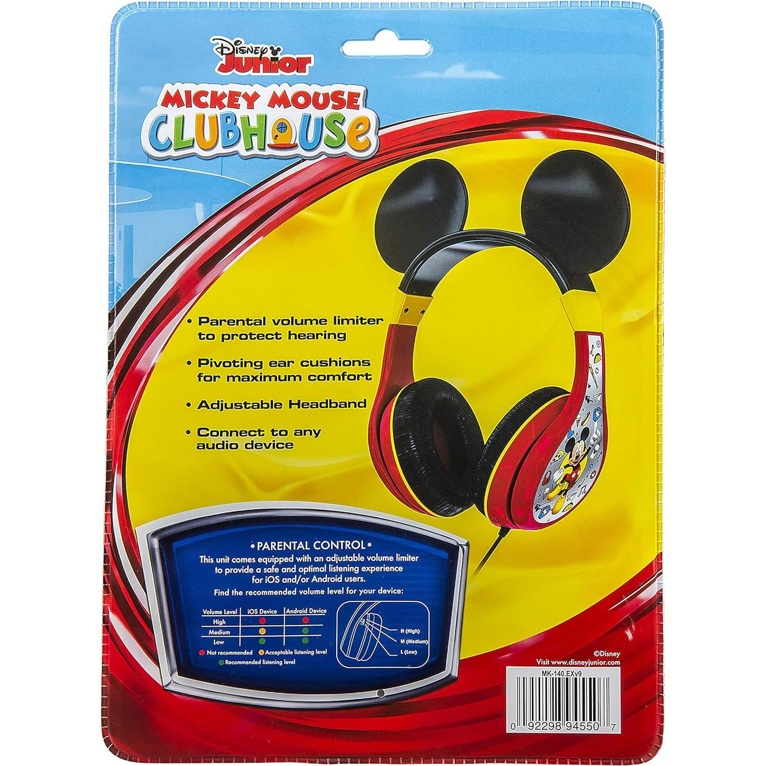Auriculares para Niños Mickey Mouse iHome MK-140v9 0.19kg