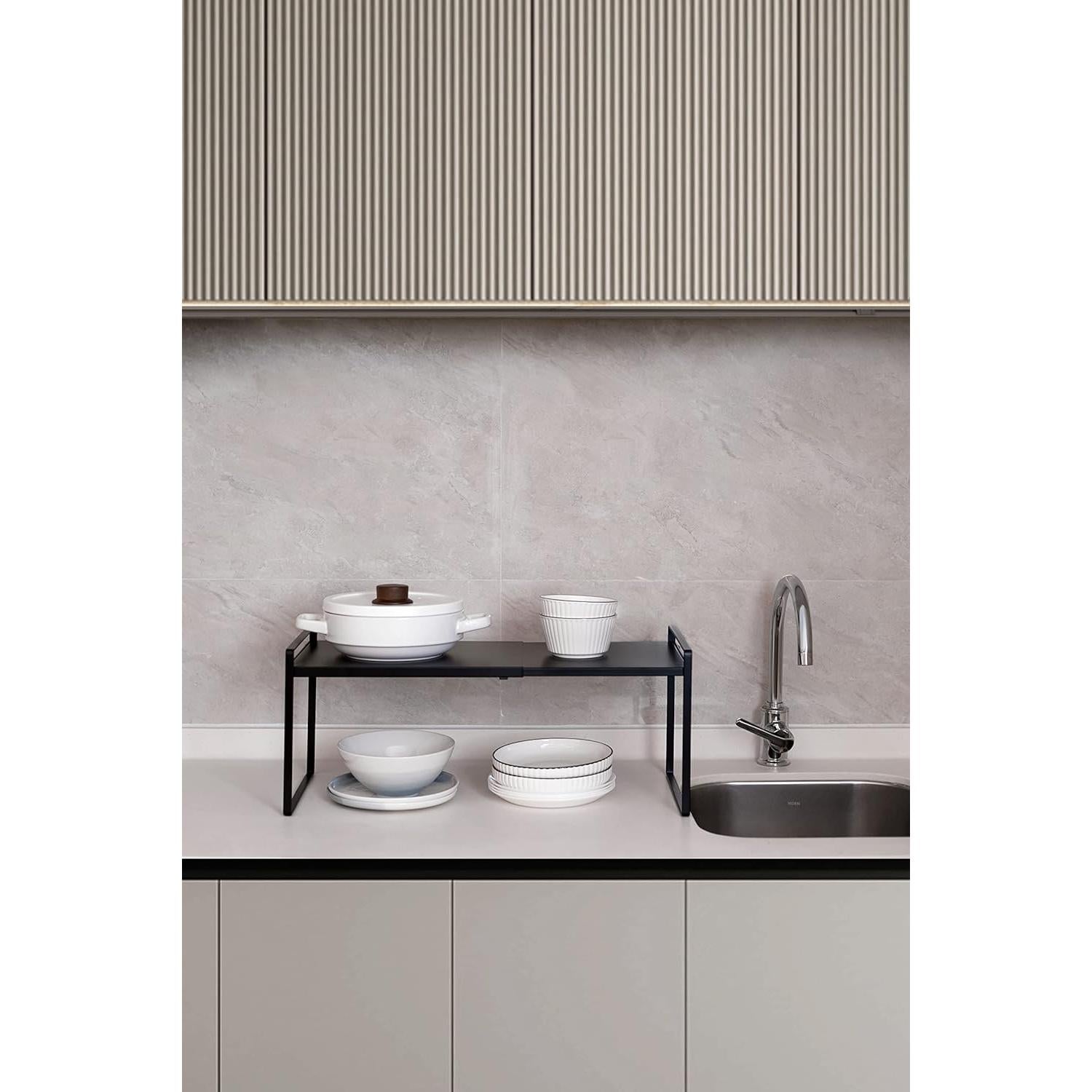 Estante Organizador Expandible Nxconsu para Gabinete Negro