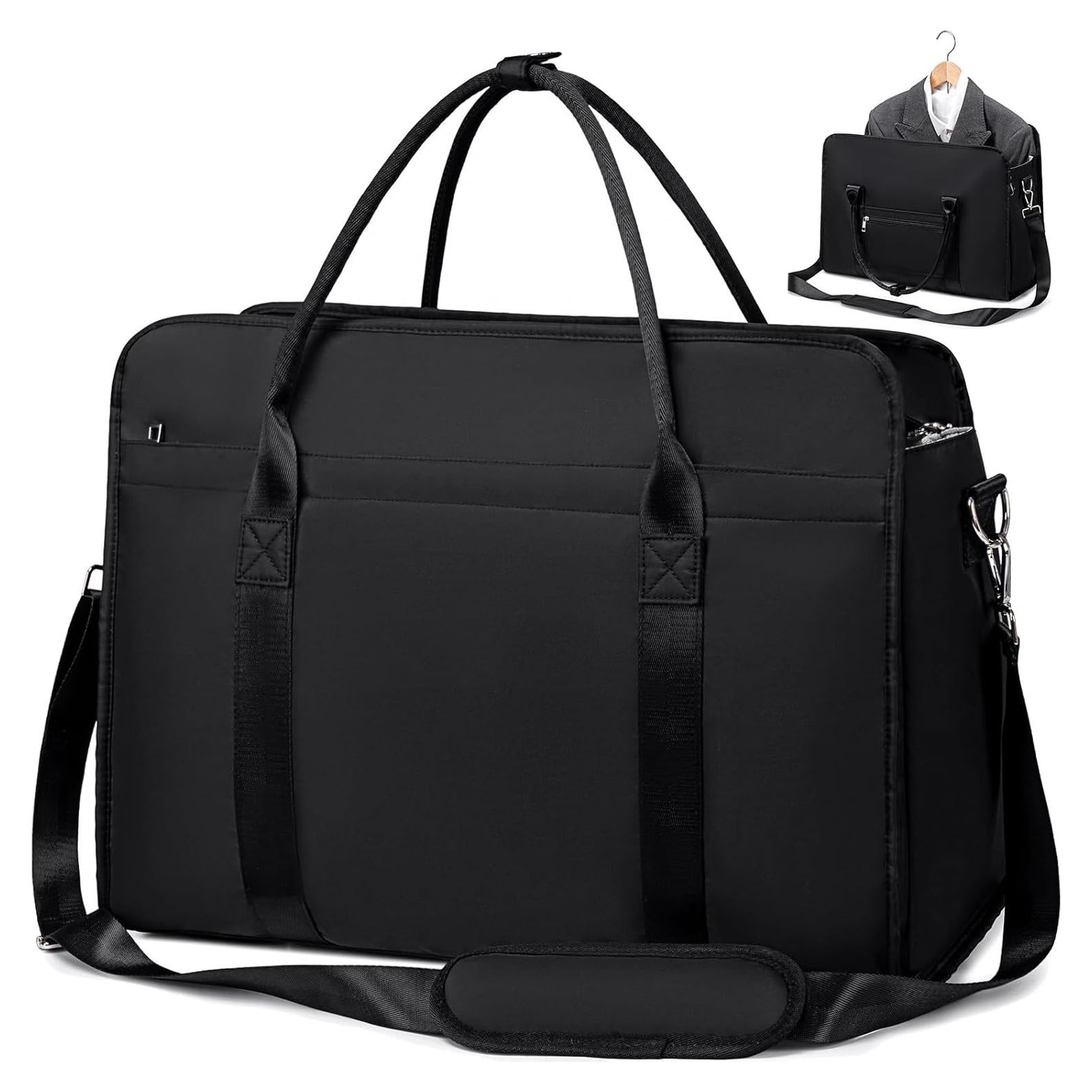 Bolsa de Ropa Duffle CAMTOP 32L Convertible Unisex Negro