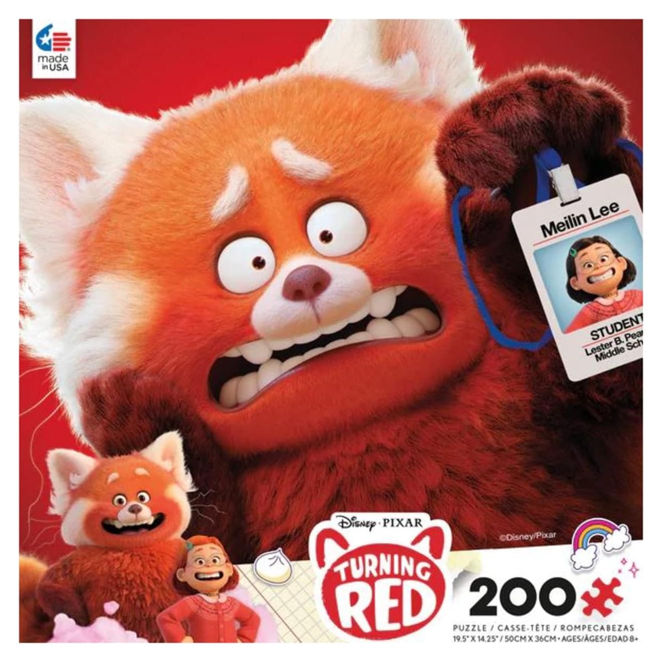 Rompecabezas Ceaco Disney Pixar Turning Red 200 Piezas