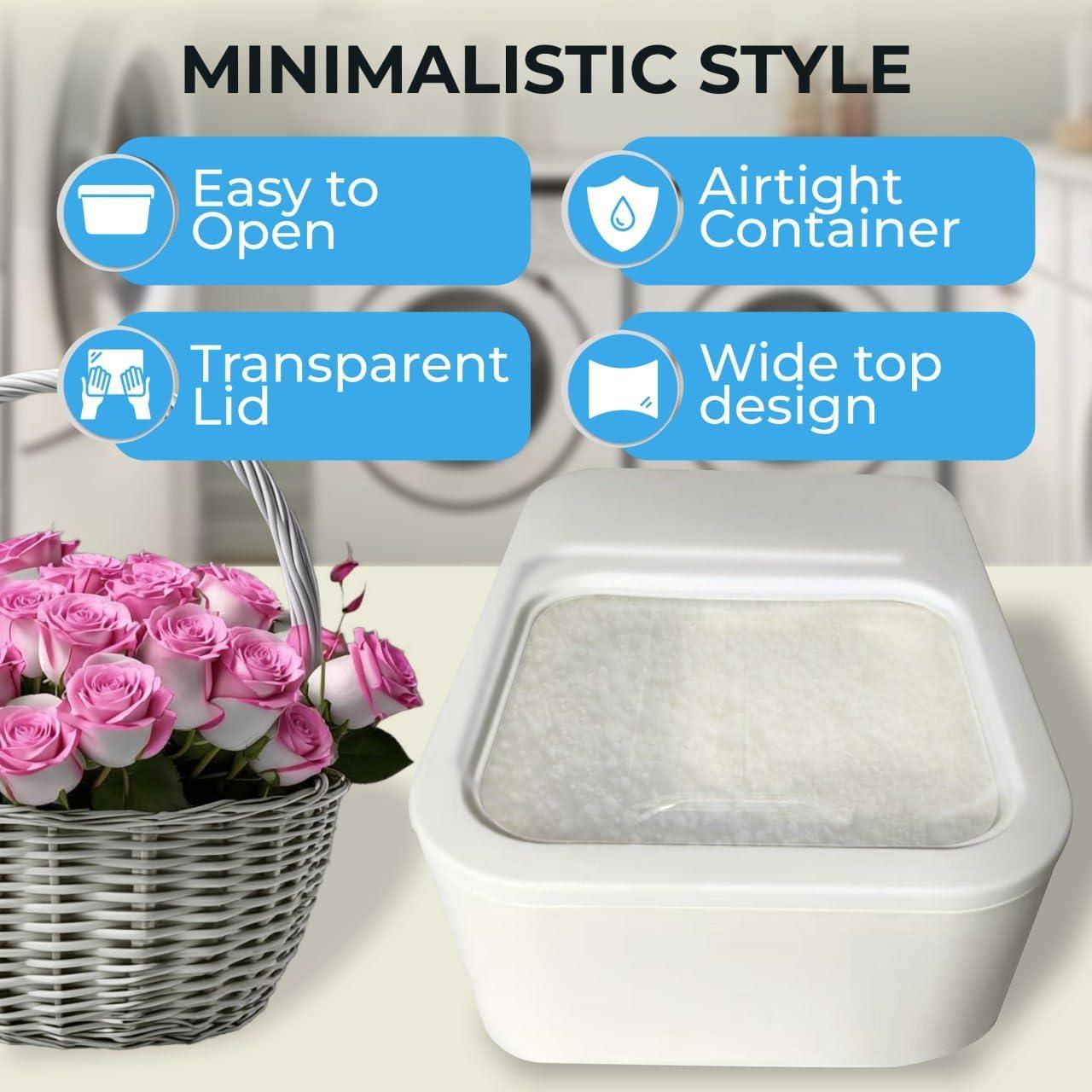 Contenedor de cápulas de lavandería Skywin Blanco 30x22x11.4 cm