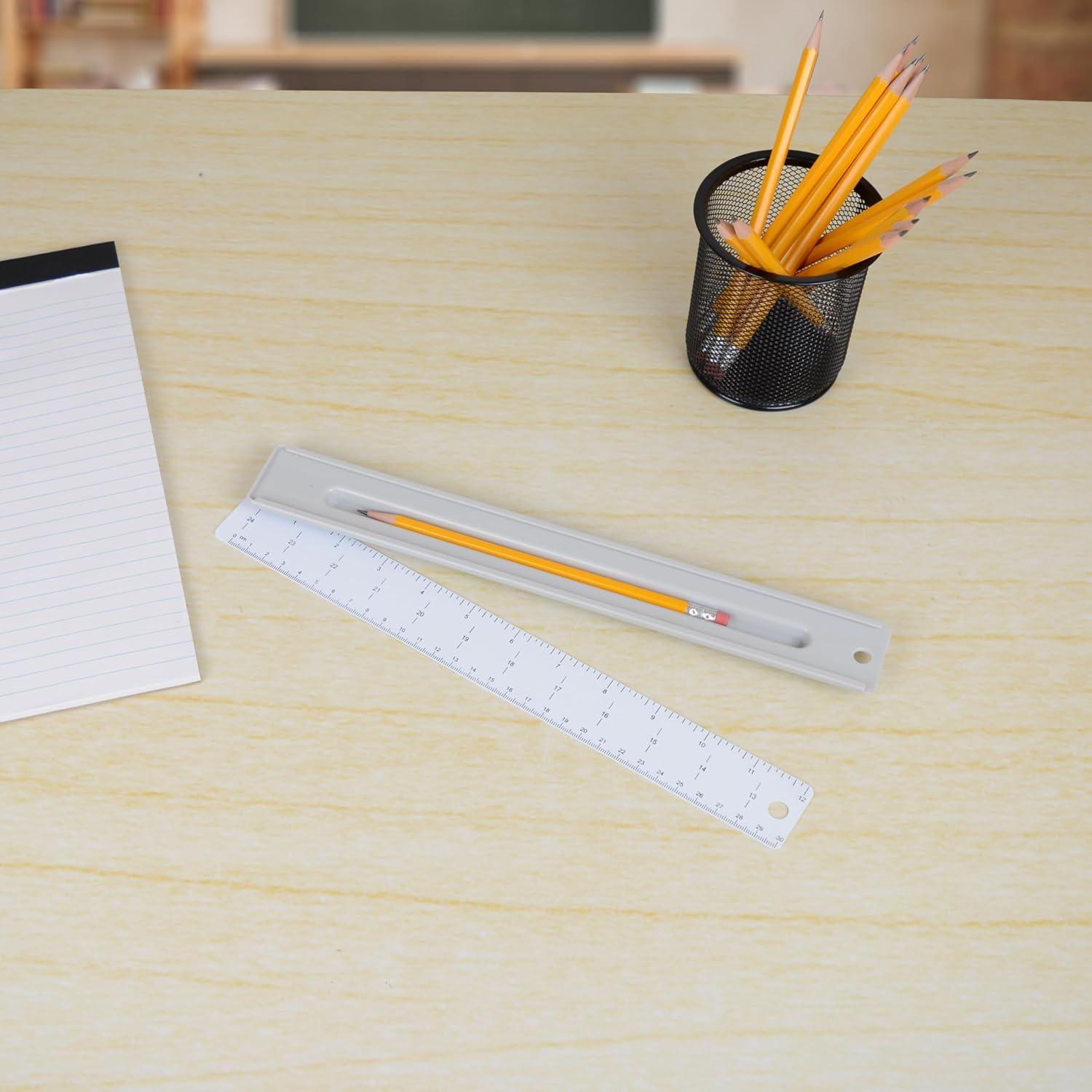 Conjunto de Reglas de 30 cm Westcott 17355 con Almacenamiento