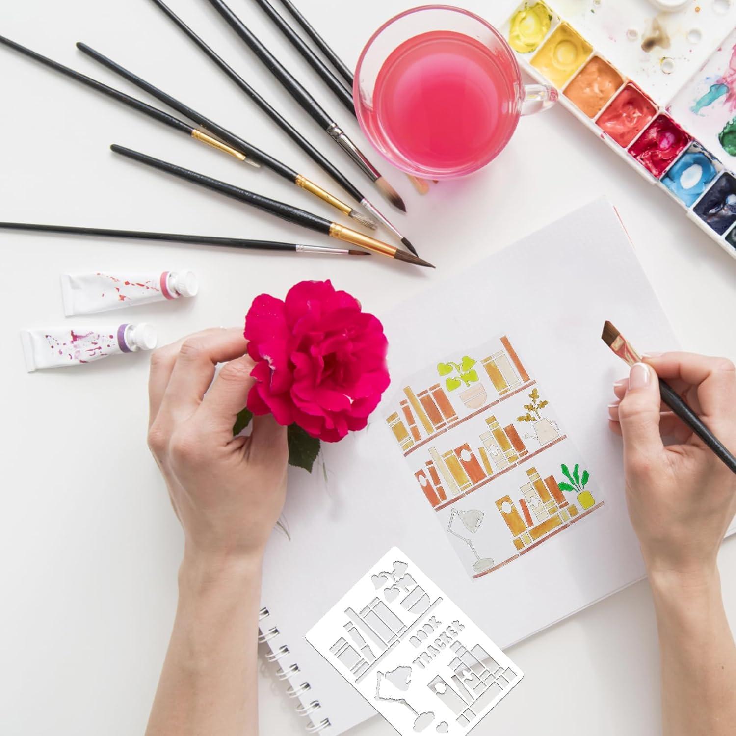 16 Piezas Plantillas para Diario Boqon - Accesorios DIY