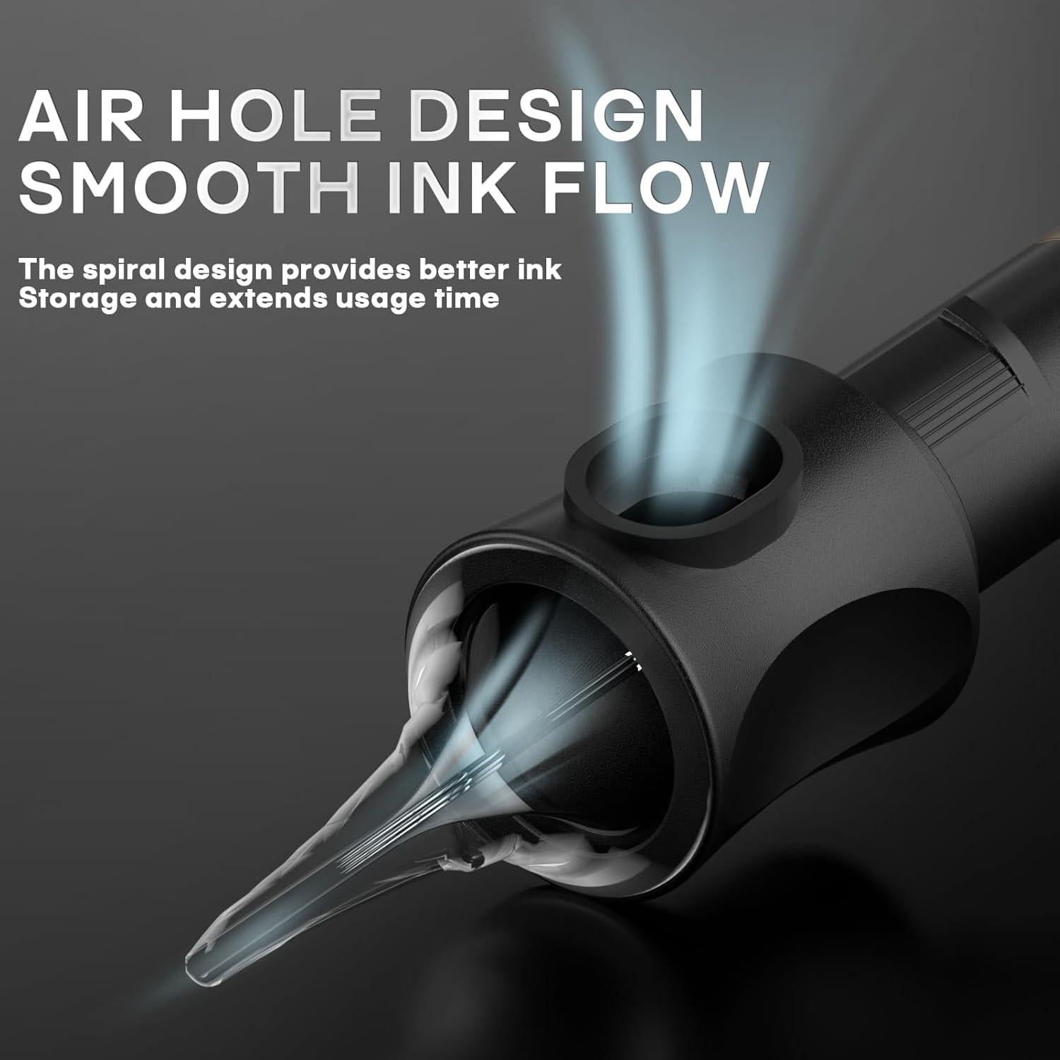 Agujas de Cartucho para Tatuaje Poseidon 50PCS #12RL Mixtas