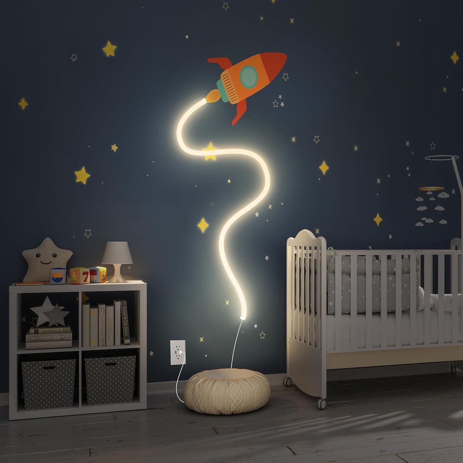 Luz Flex Neon Blanca 1.5m Feit Electric USB 120 Lúmenes 3000K