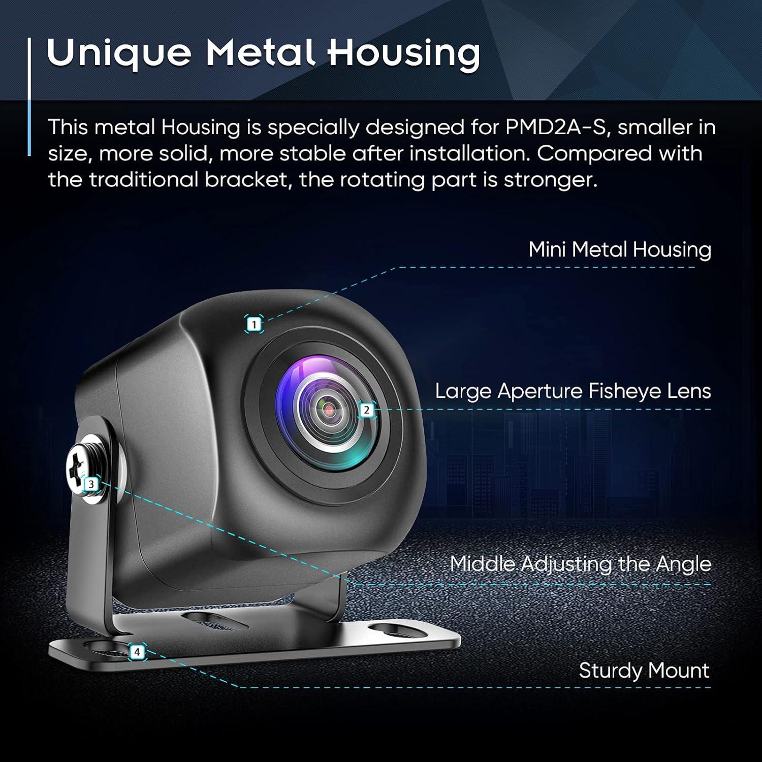 Cámara de Respaldo PixelMan PMD2A-S AHD 1080P Gran Angular