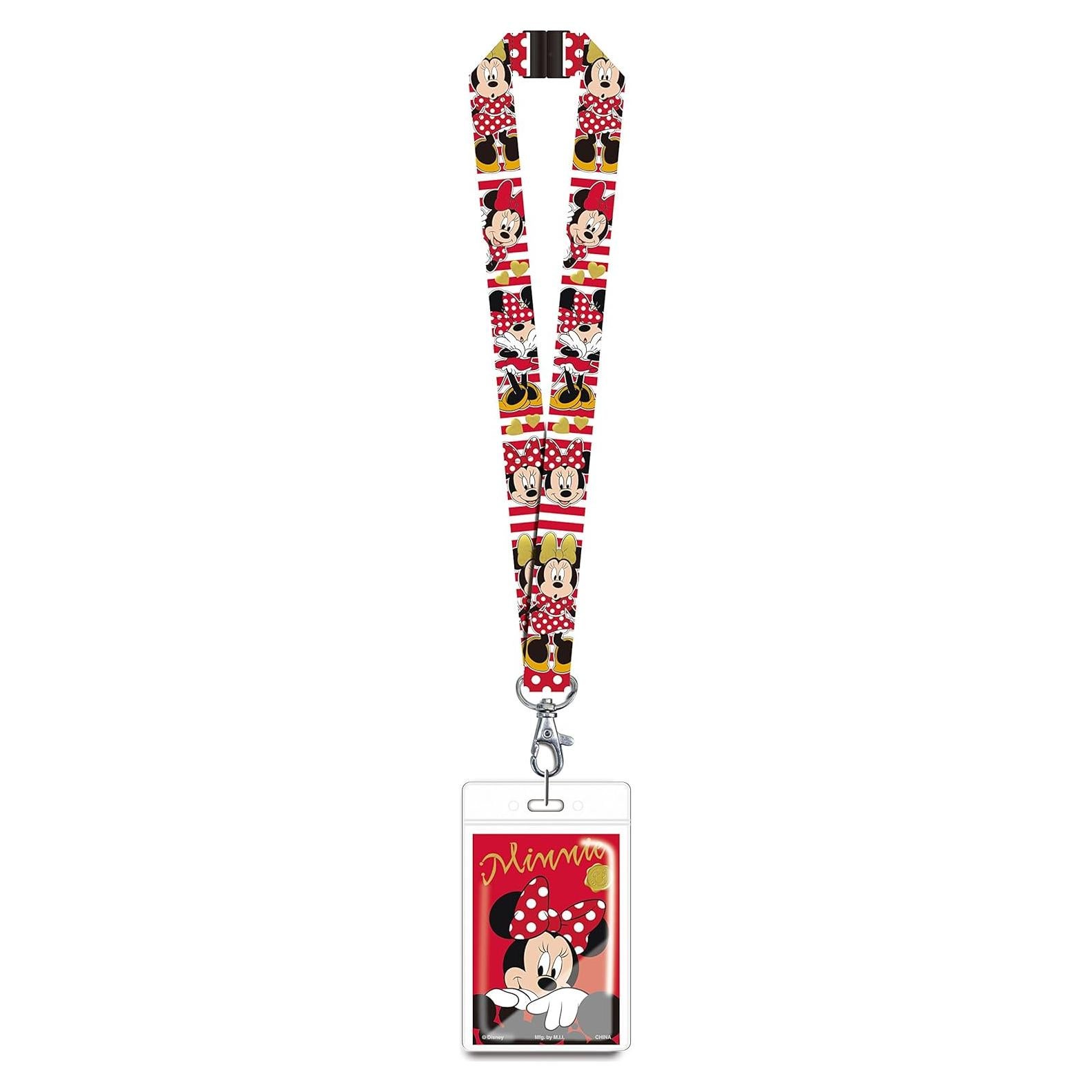 Lanyard Disney Minnie Mouse Rojo 59.69 cm Monogram
