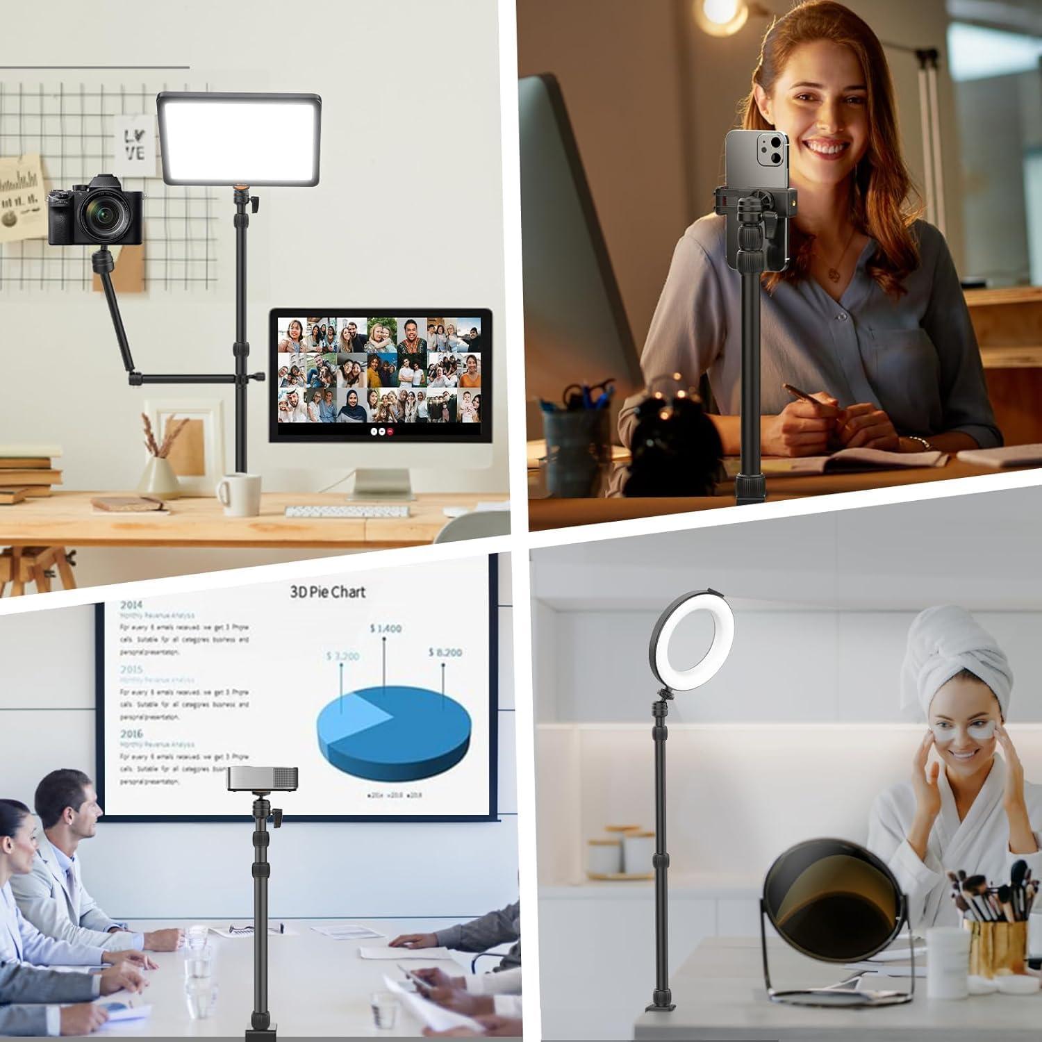 Soporte de Mesa PICTRON LS10 Ajustable 41-86cm para Cámara