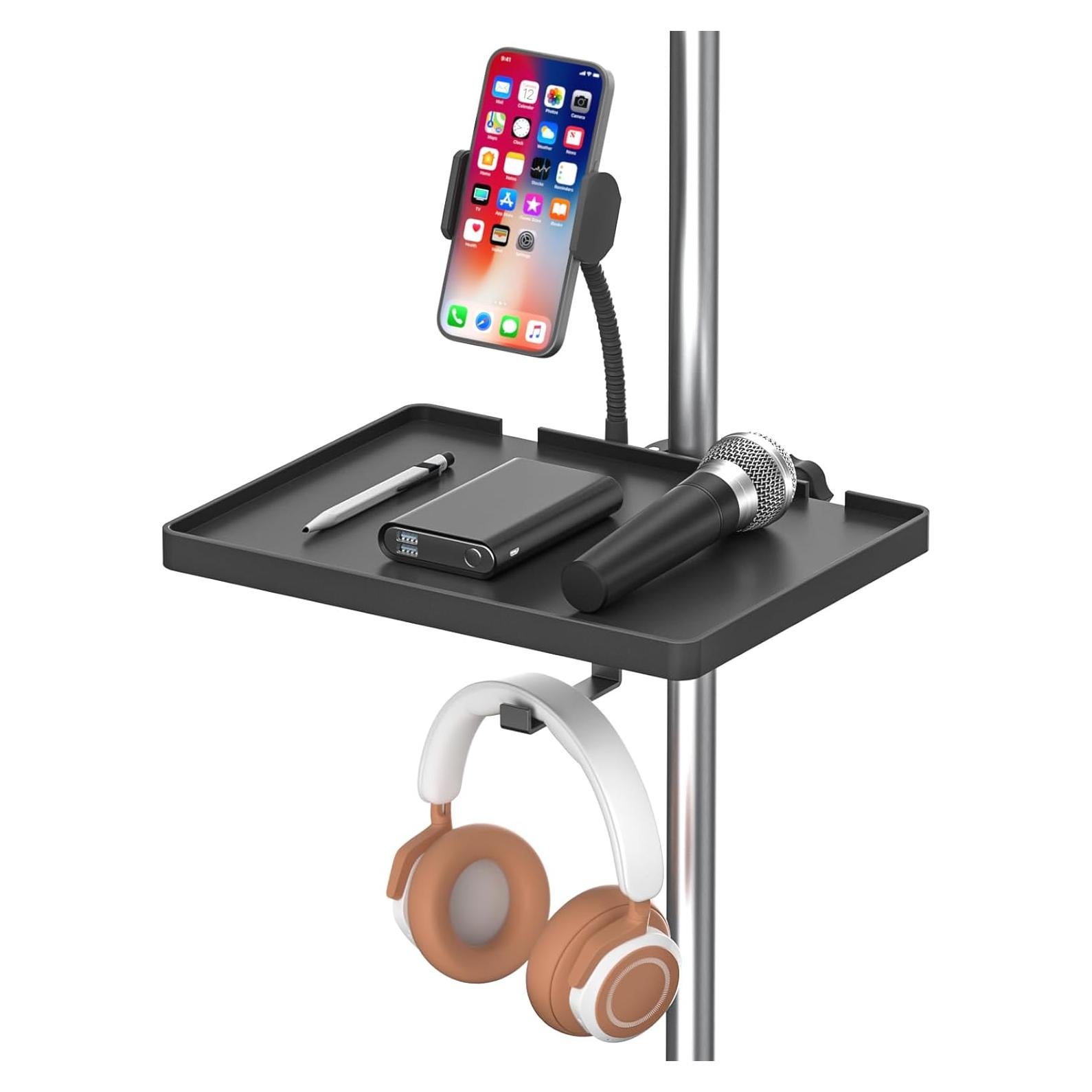 Bandeja de Soporte de Música Chunxiao 22x16.5cm con Soporte Teléfono