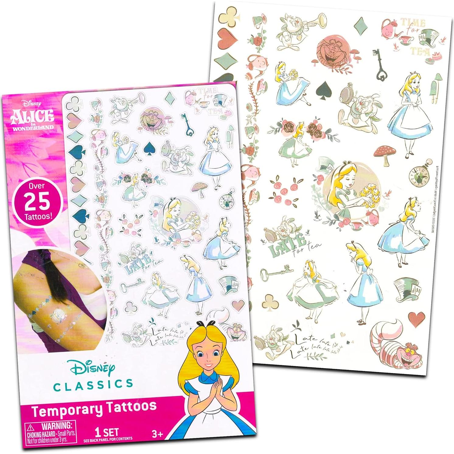 Conjunto de Juguetes de Peluche Alicia en el País de las Maravillas - 4 Piezas