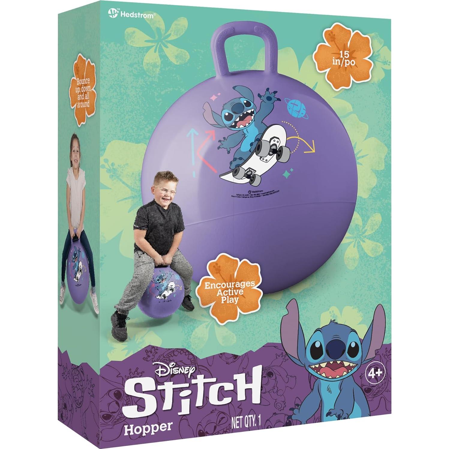 Pelota Saltarina Hedstrom Disney Stitch 38 cm para Niños