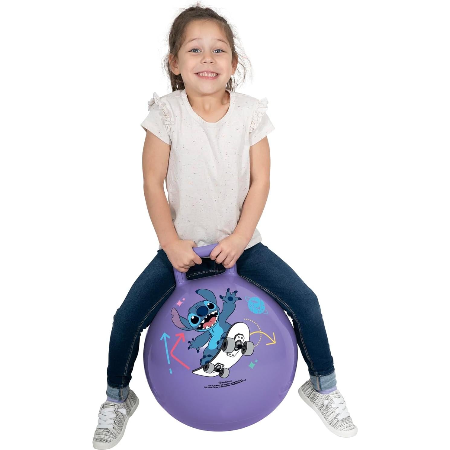 Pelota Saltarina Hedstrom Disney Stitch 38 cm para Niños
