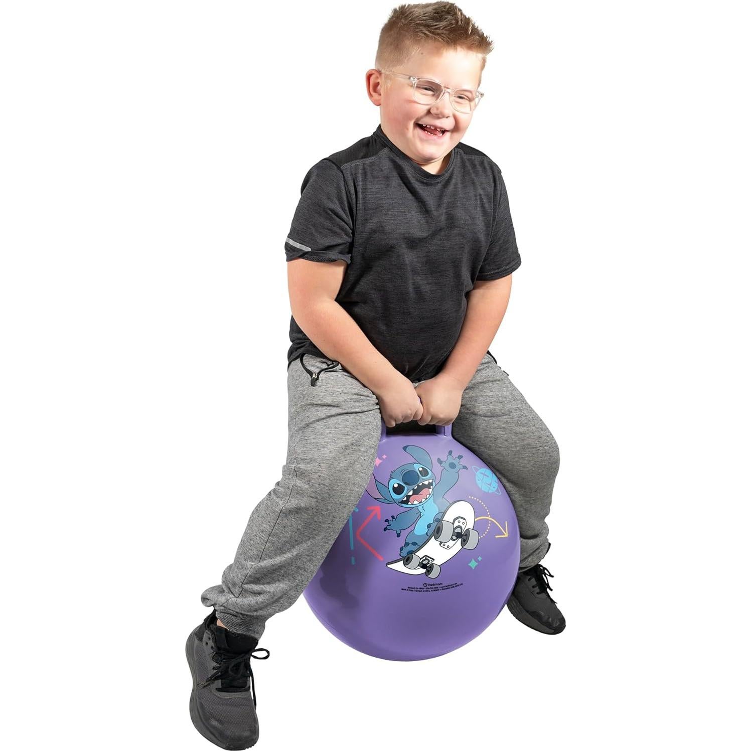 Pelota Saltarina Hedstrom Disney Stitch 38 cm para Niños