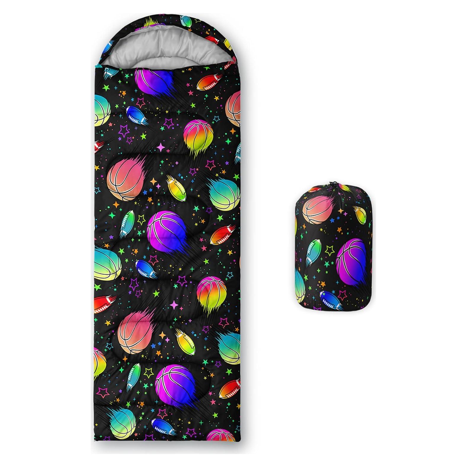 Saco de Dormir QOOMO 3 Temporadas Impermeable 228.6x76.2cm