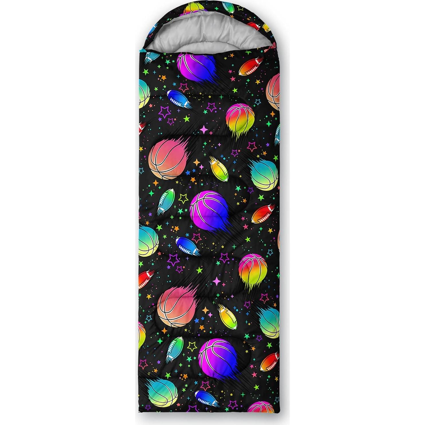 Saco de Dormir QOOMO 3 Temporadas Impermeable 228.6x76.2cm