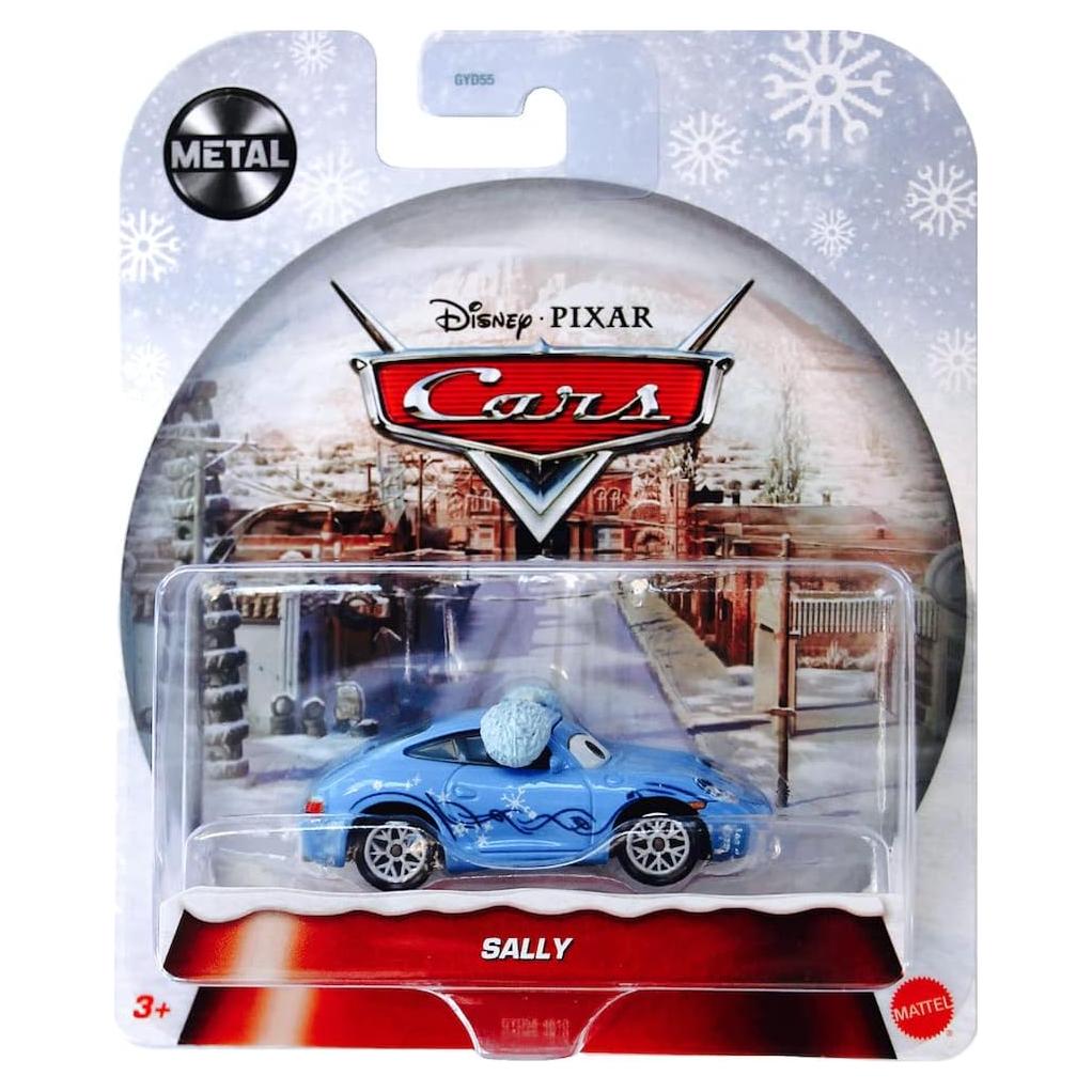 Auto de colección Disney Pixar Cars Sally Edición Navideña 2021