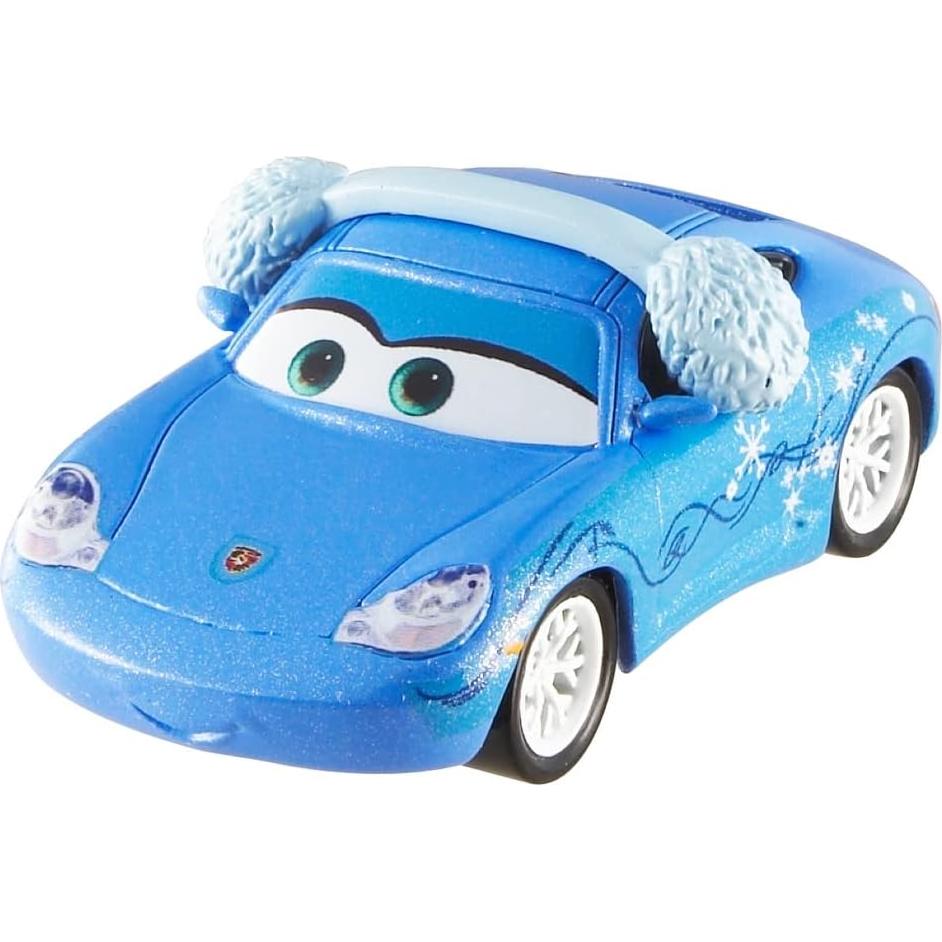 Auto de colección Disney Pixar Cars Sally Edición Navideña 2021