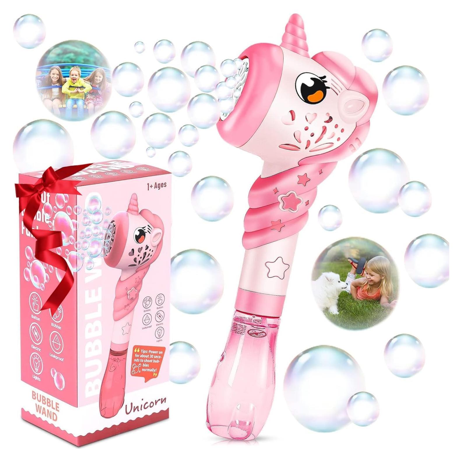 Máquina de Burbujas Unicornio Woplagyreat Rosa 0.47 kg