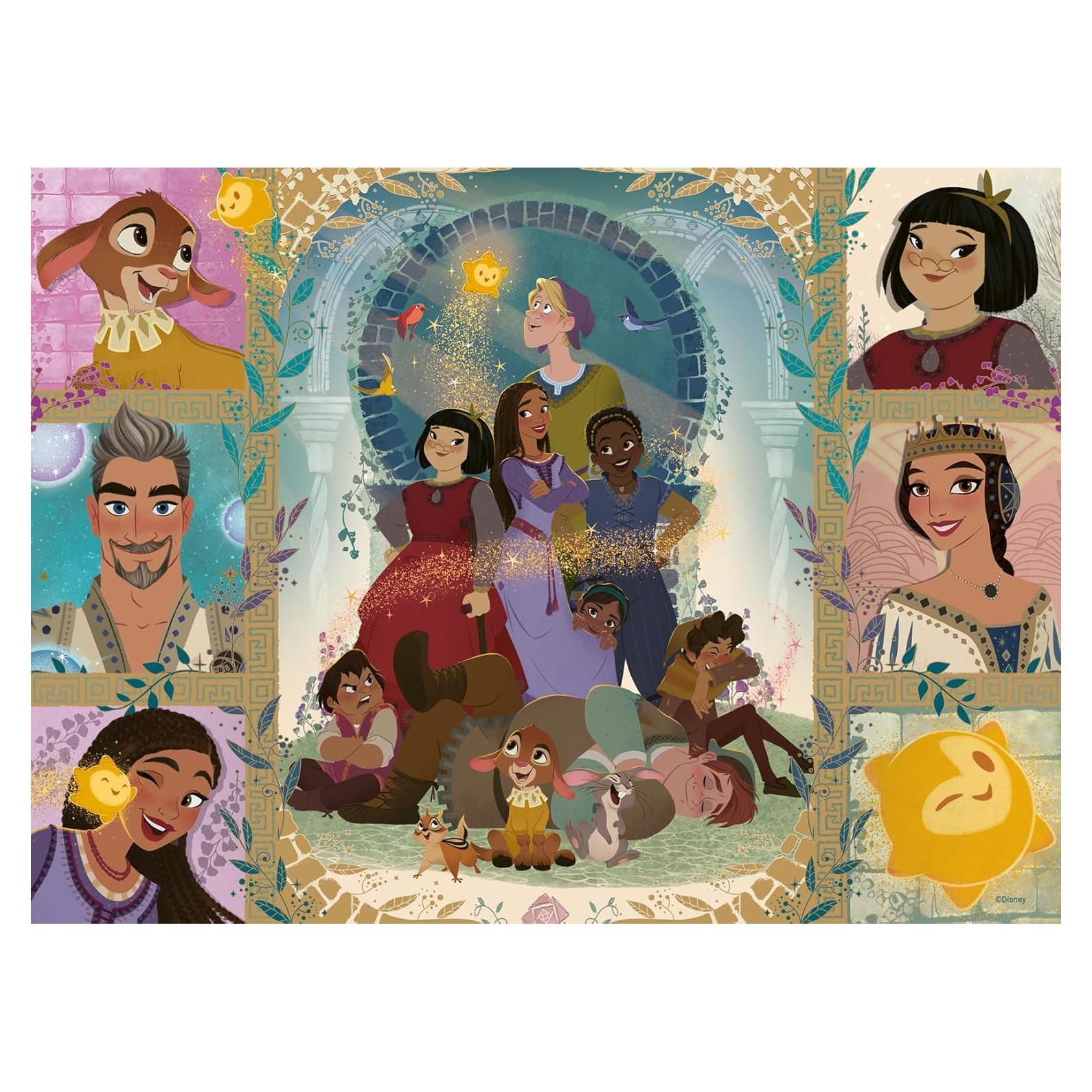 Rompecabezas Ravensburger Disney Wish 100 Piezas para Niños