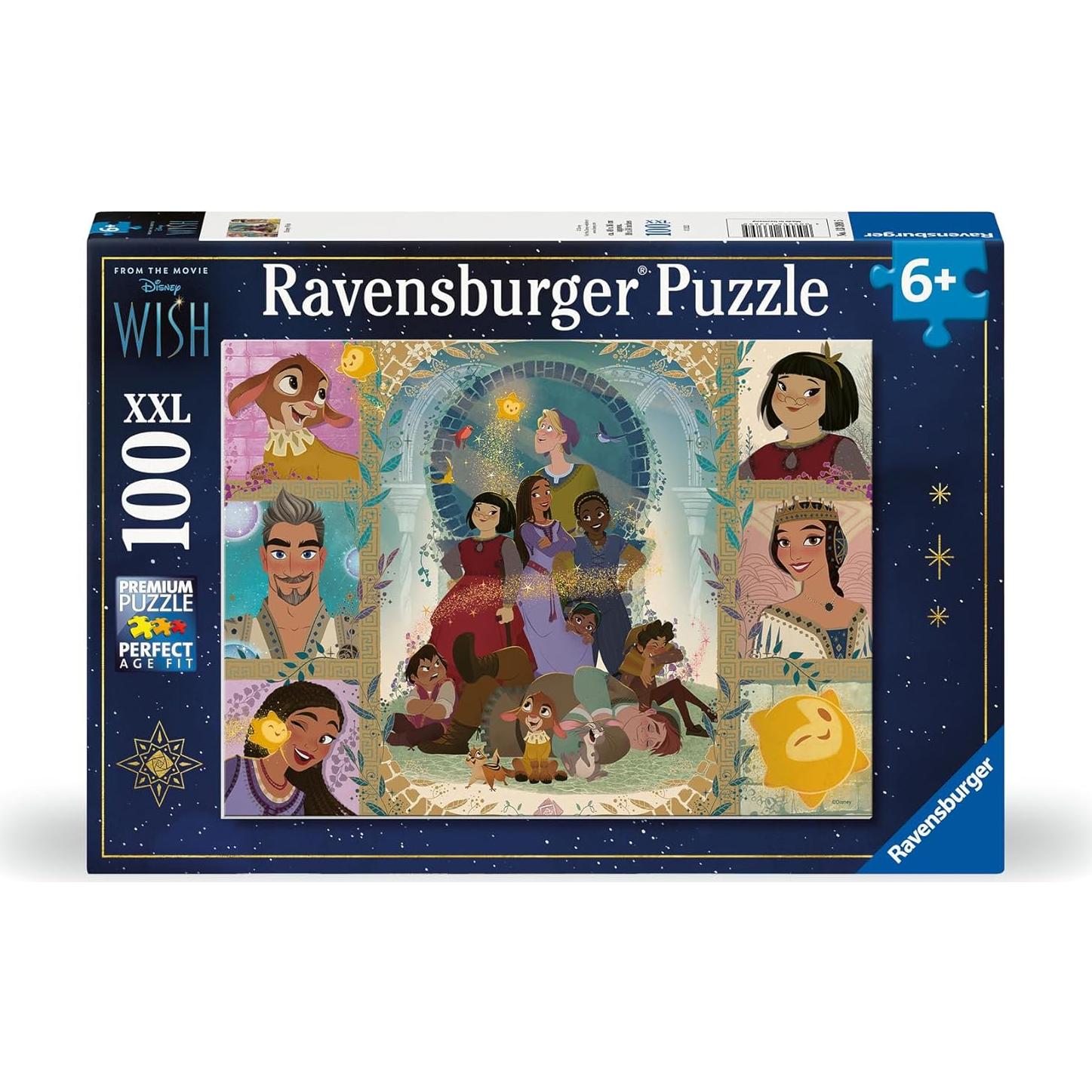 Rompecabezas Ravensburger Disney Wish 100 Piezas para Niños