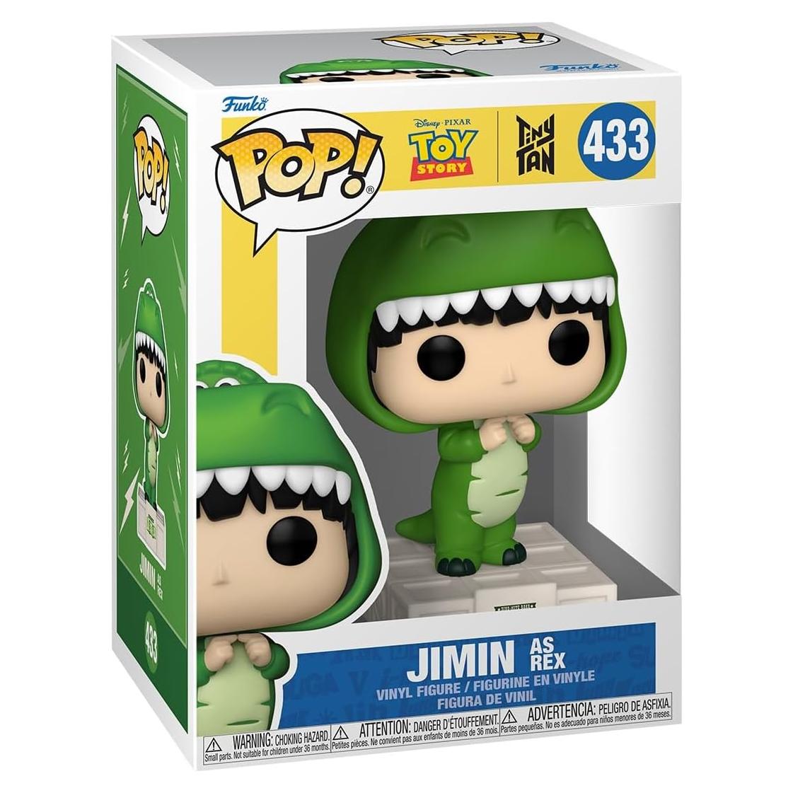 Figura de Vinilo Funko Pop! Jimin como Rex Toy Story 11.7cm