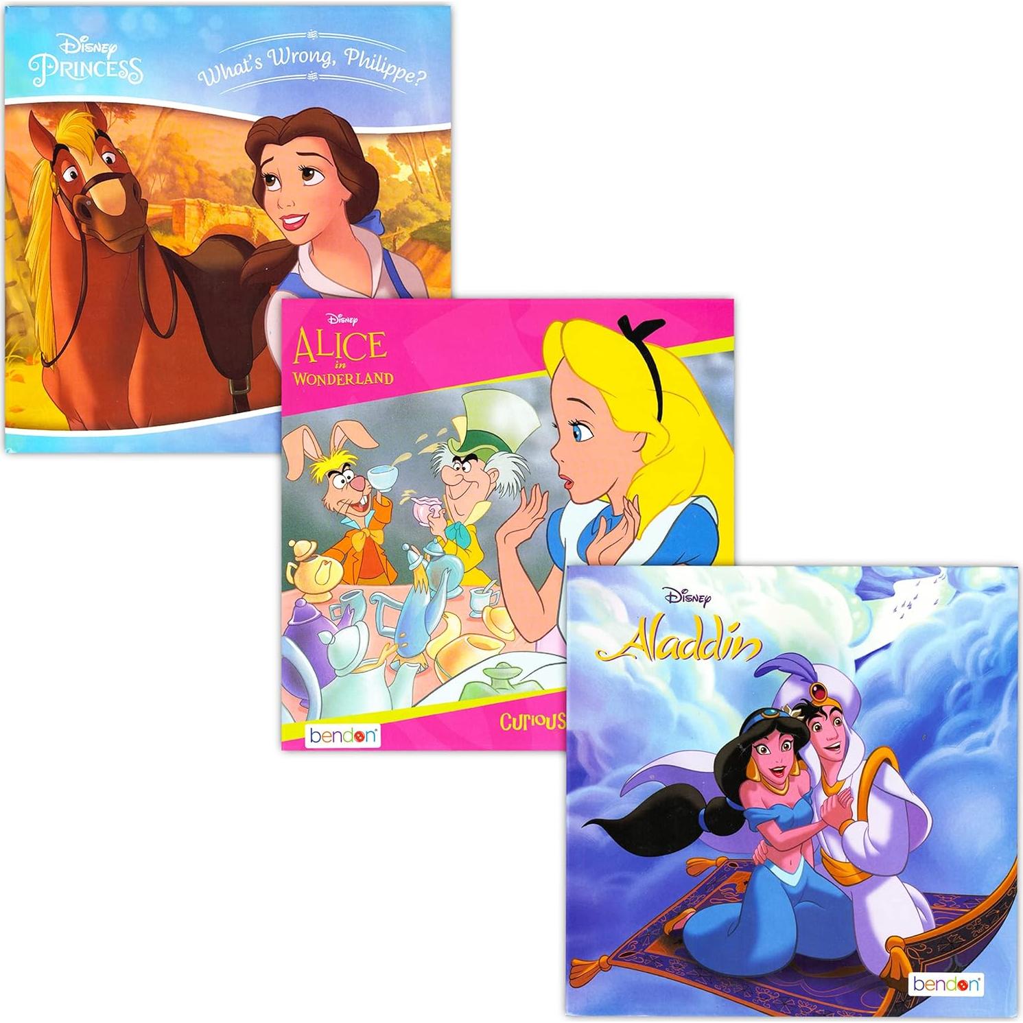 Conjunto de 12 Libros de Cartón Disney Frozen y Princesas