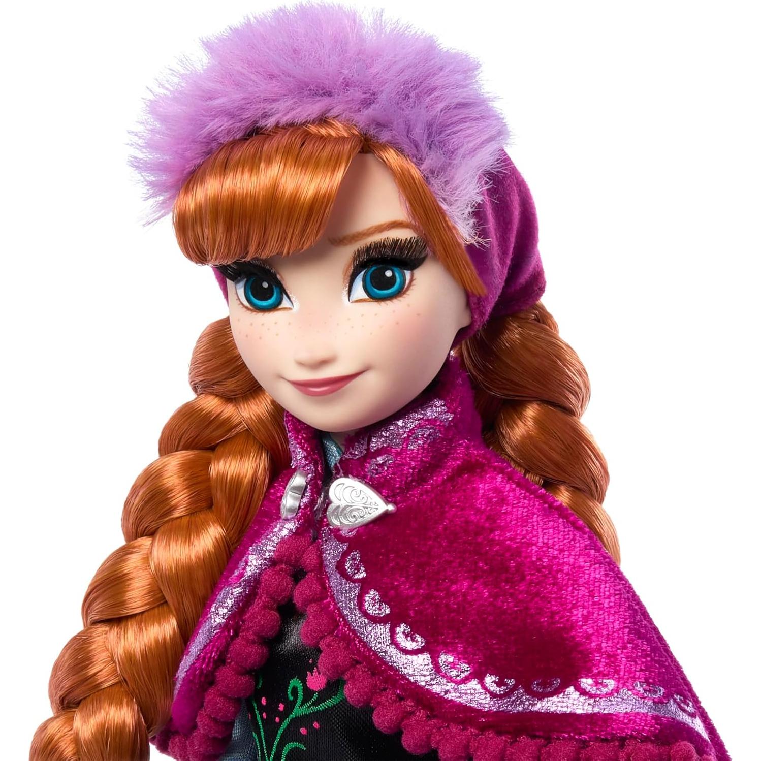 Conjunto de Muñecas Coleccionista Mattel Frozen Anna y Elsa