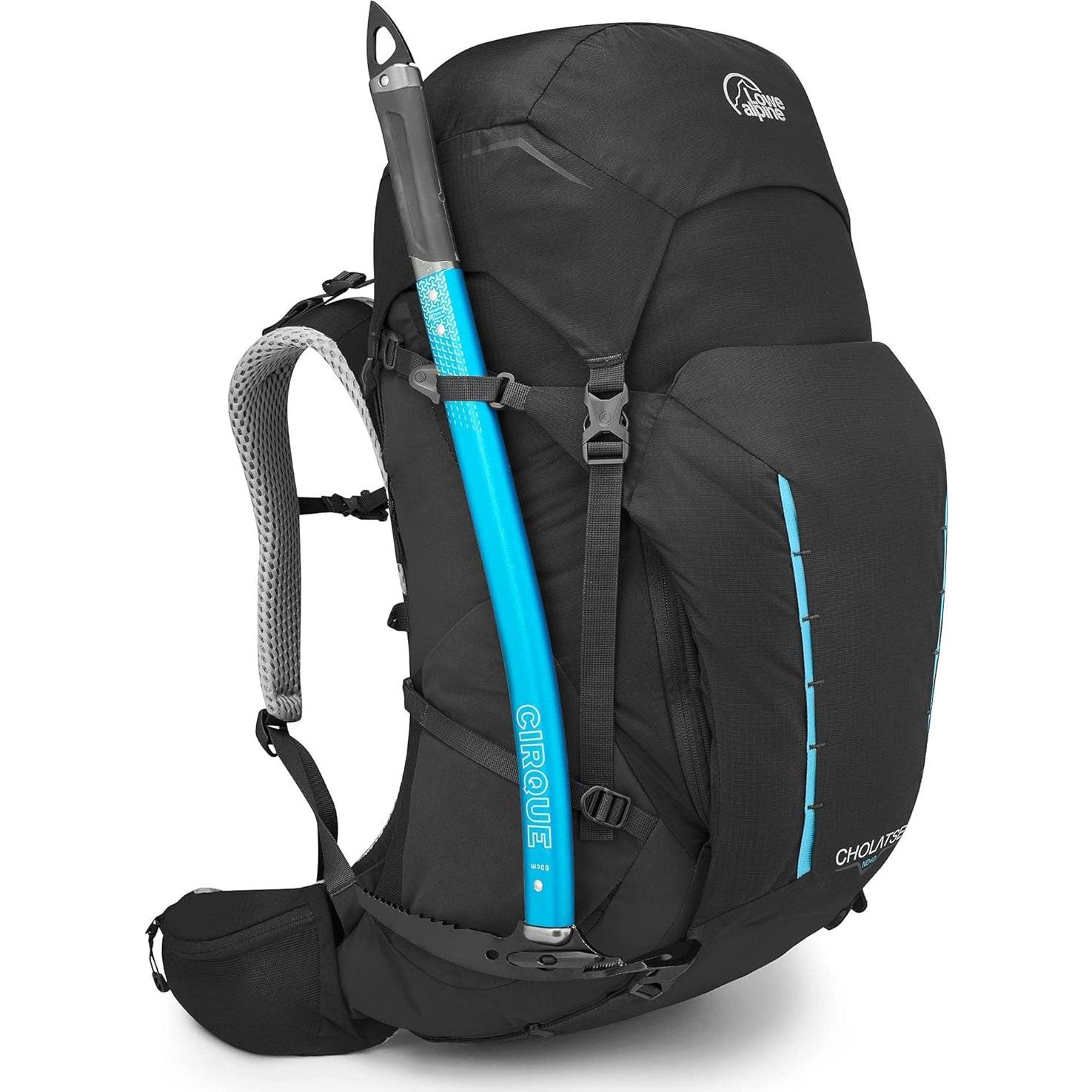 Mochila de Senderismo para Mujeres Lowe Alpine Cholatse ND40-45L Negra