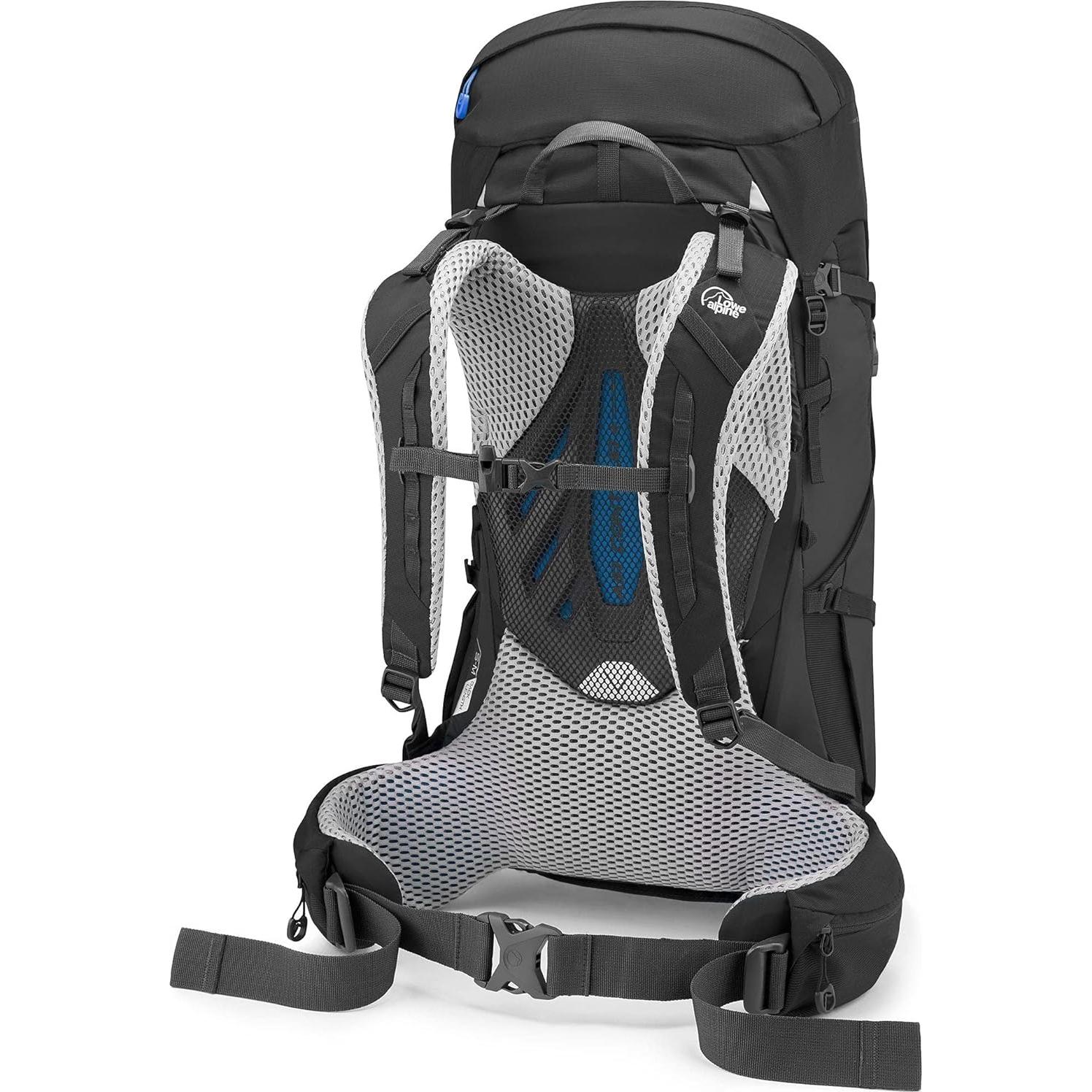 Mochila de Senderismo para Mujeres Lowe Alpine Cholatse ND40-45L Negra