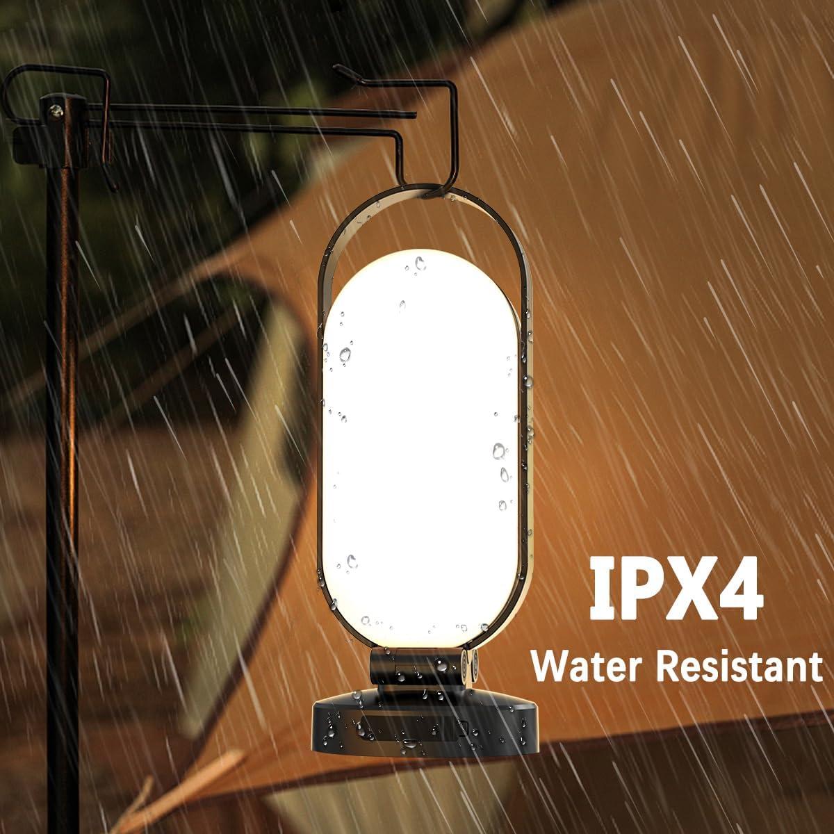 Linterna de Camping Solar Recargable Hapfish 5000mAh LED