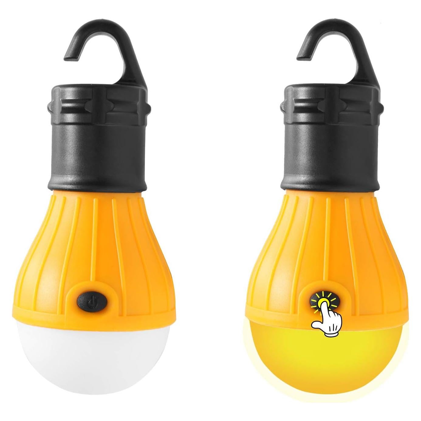 Luz de Camping KINUR CAMP H Ámbar Suave 2 Paquete