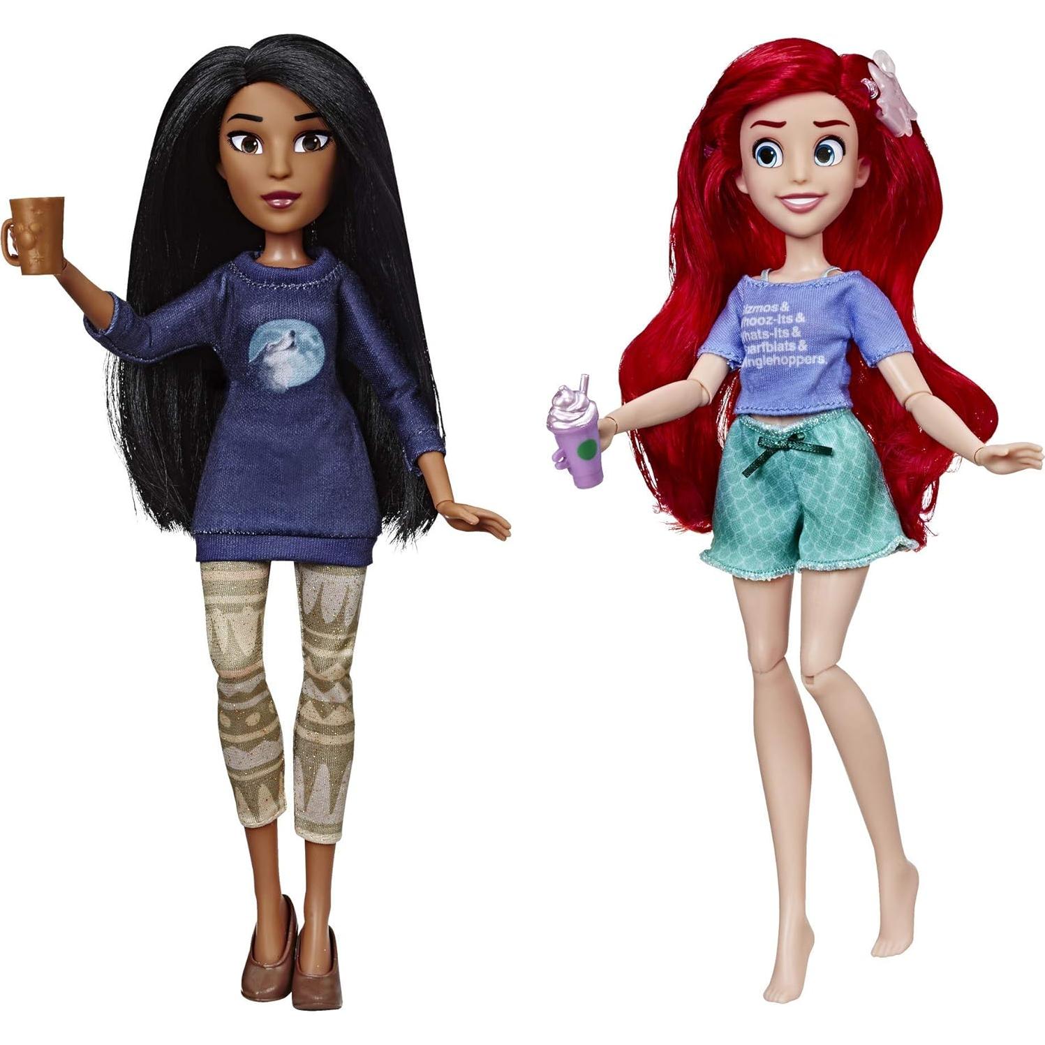 Muñecas Disney Princess Ralph rompe Internet - Ariel y Pocahontas