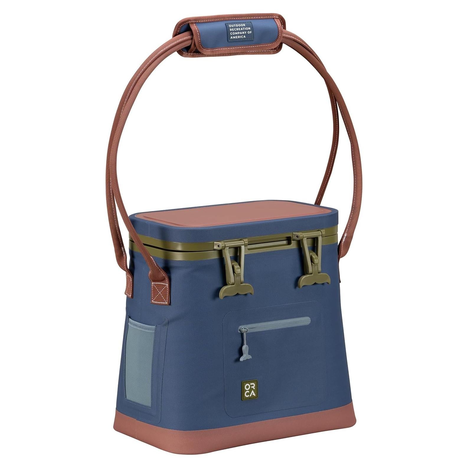 Bolsa Aislante ORCA Wanderer Tote 14.7L Azul Pantano