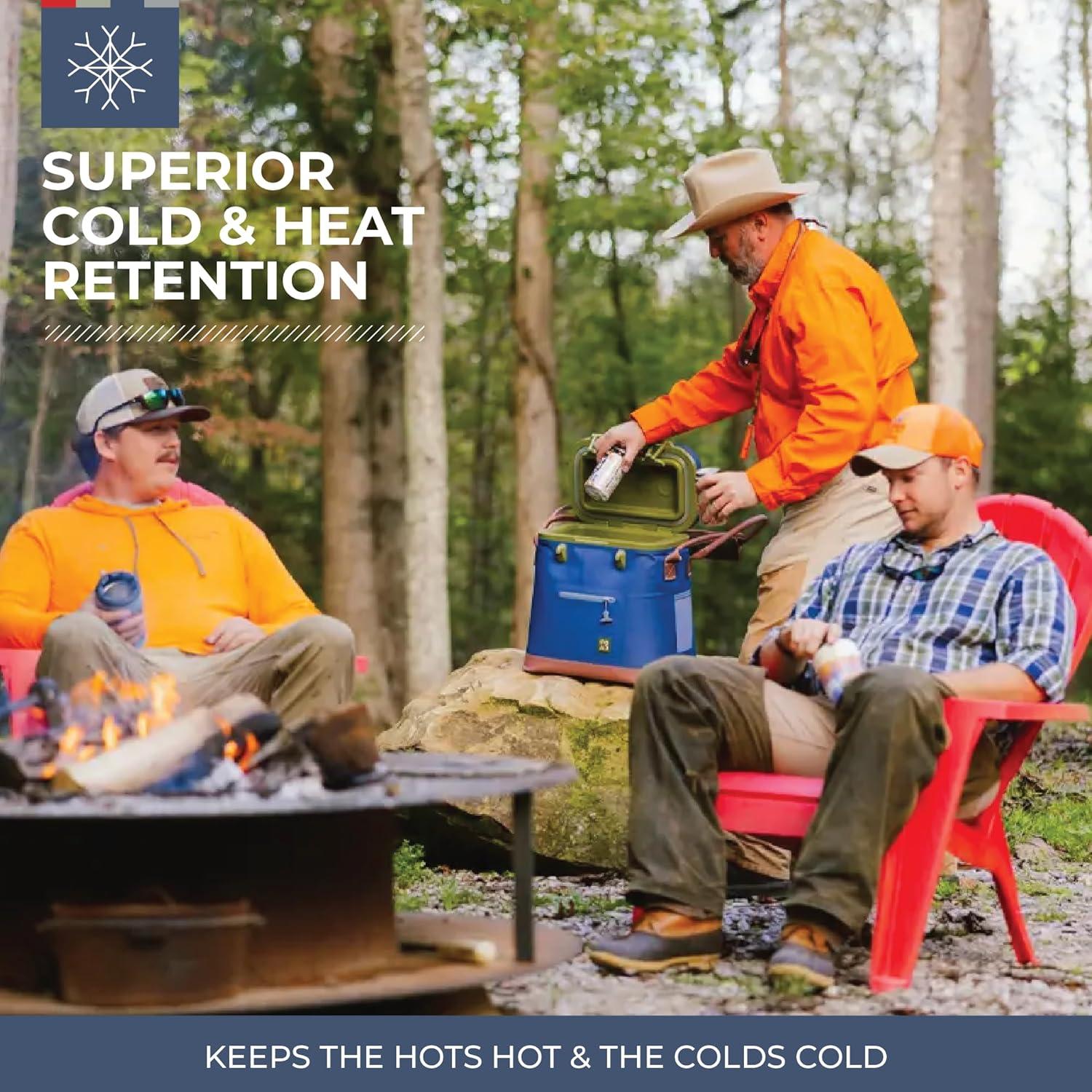 Bolsa Aislante ORCA Wanderer Tote 14.7L Azul Pantano