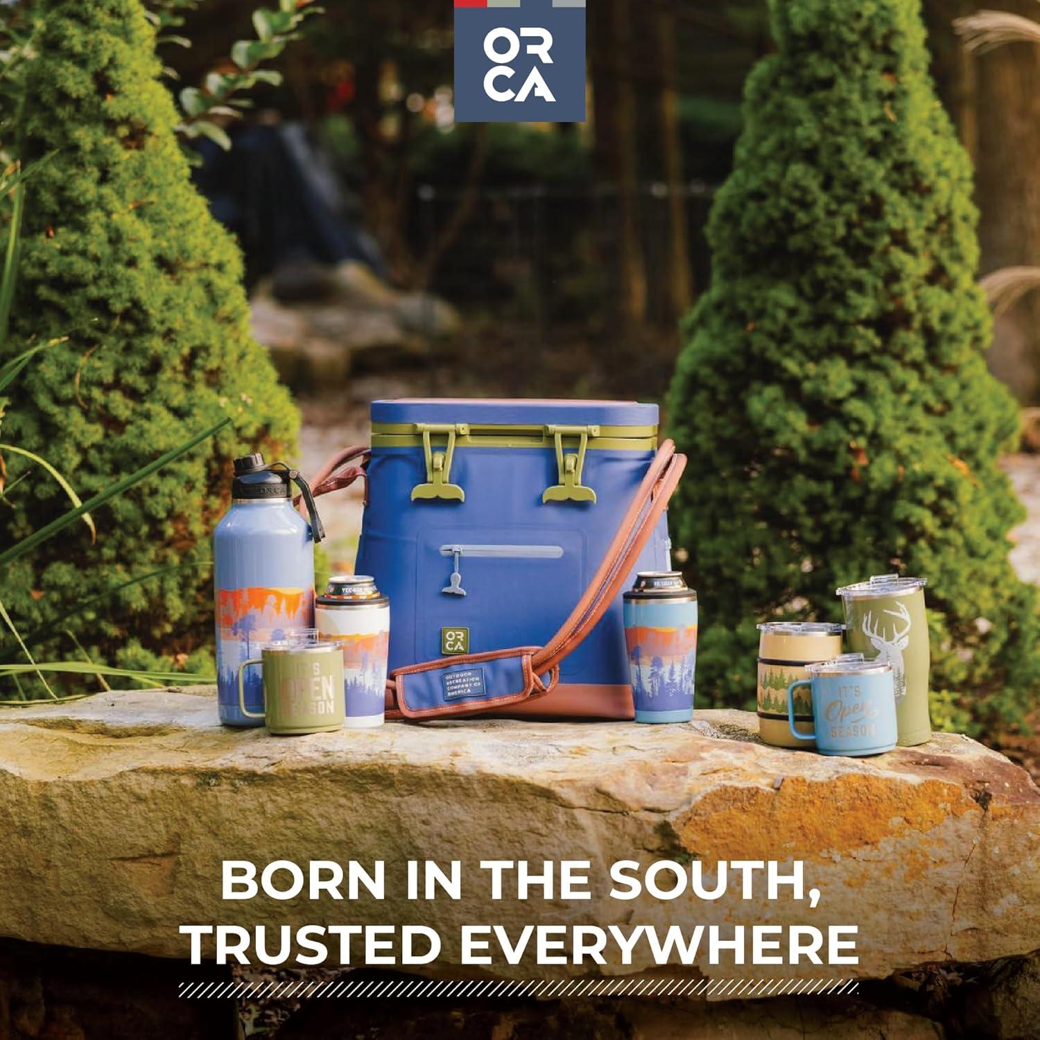 Bolsa Aislante ORCA Wanderer Tote 14.7L Azul Pantano