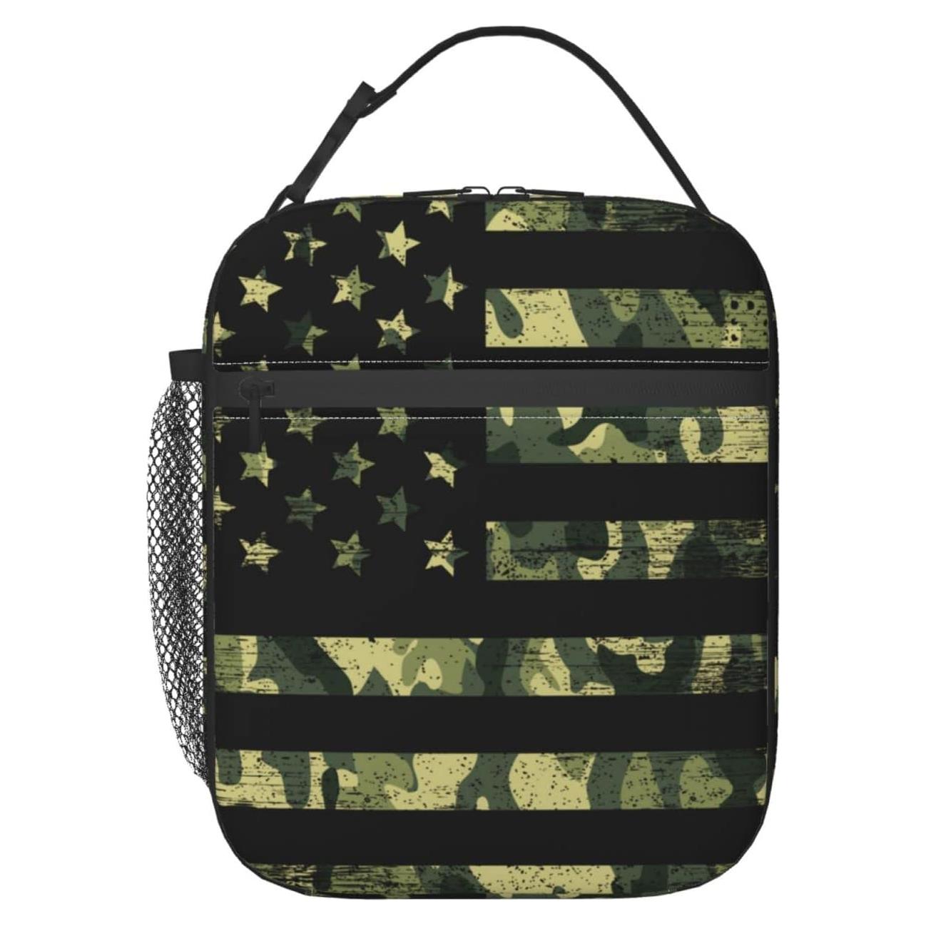 Bolsa de Almuerzo Aislada Yilad Camuflaje 20x10x25 cm
