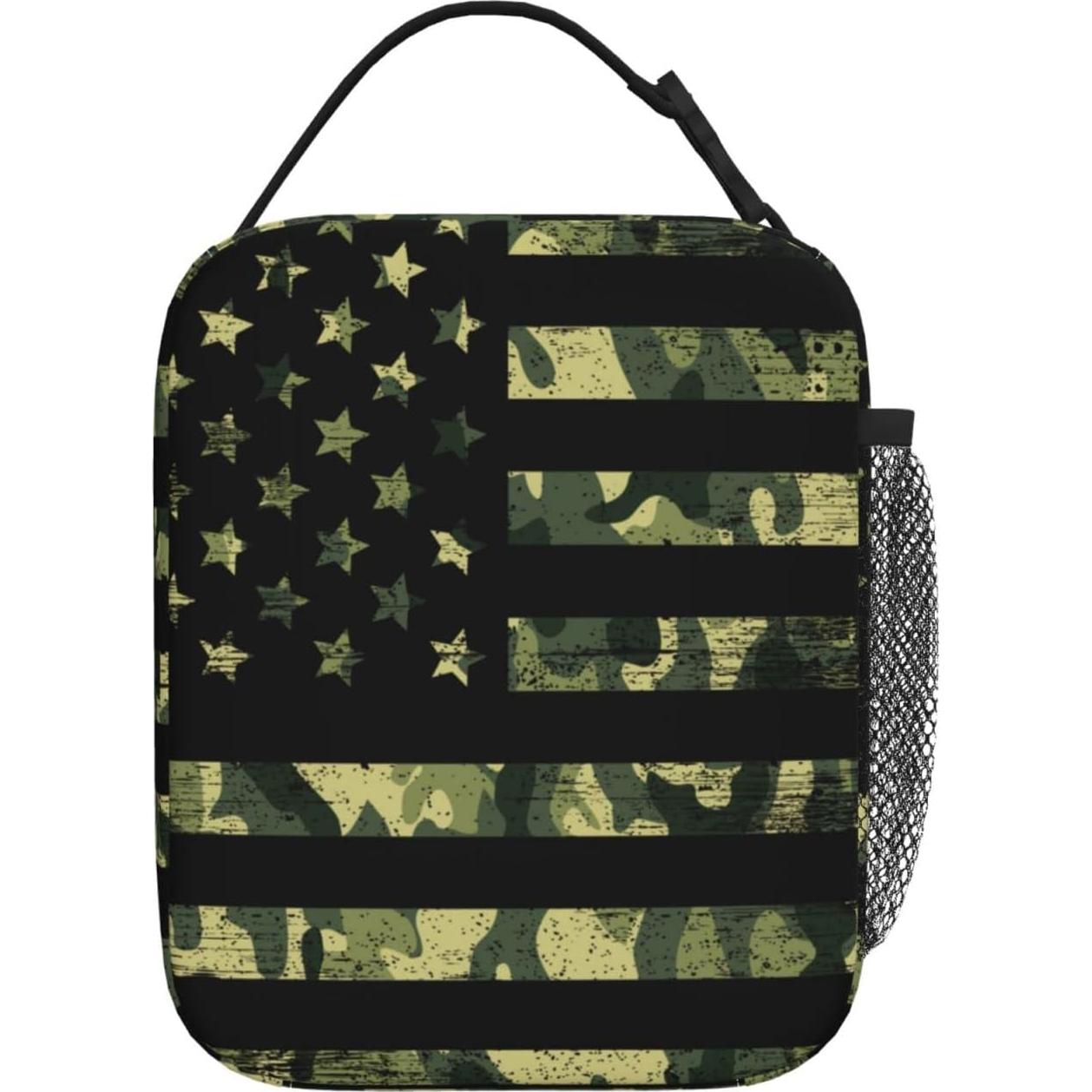 Bolsa de Almuerzo Aislada Yilad Camuflaje 20x10x25 cm