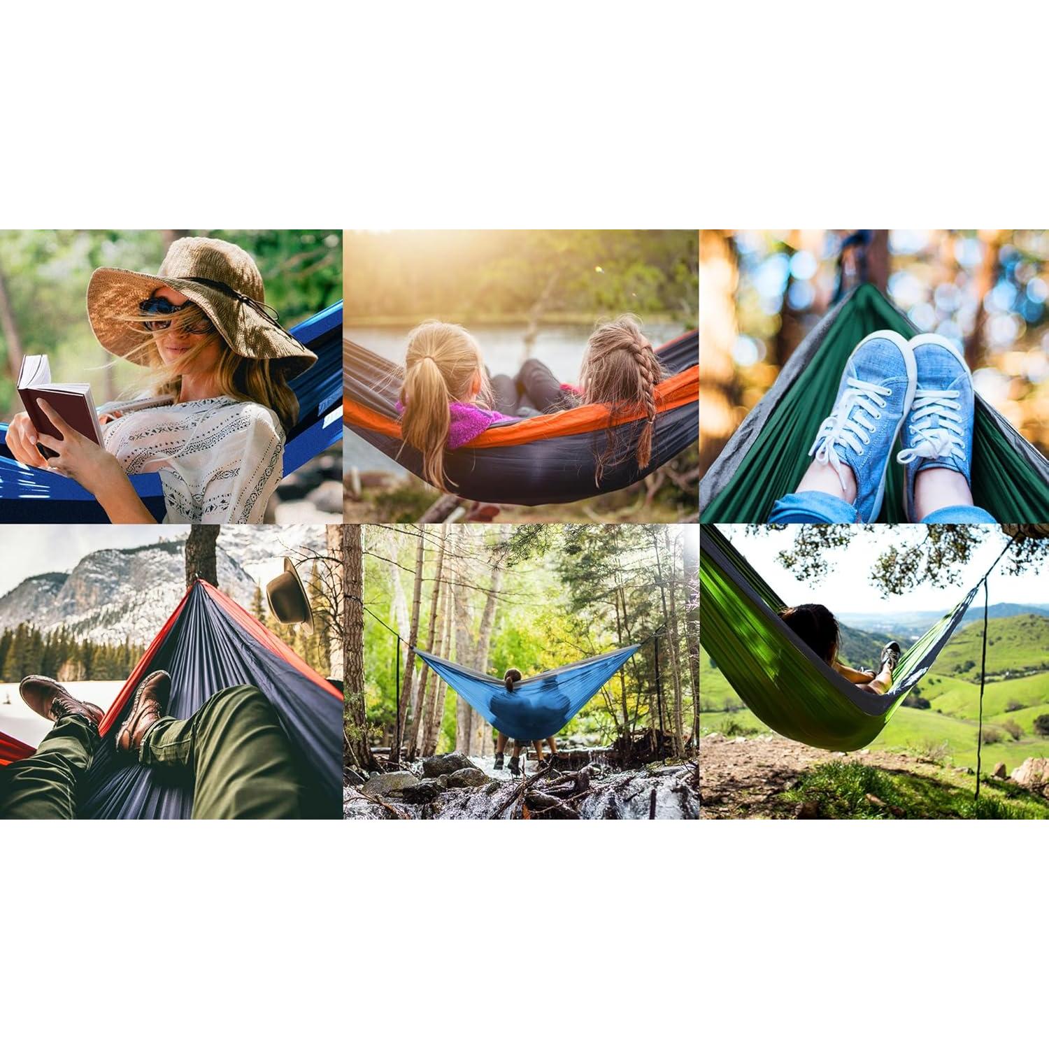 Hamaca Doble Pro Venture 3.2 x 2.0 m - Nylon 210T, 181 kg