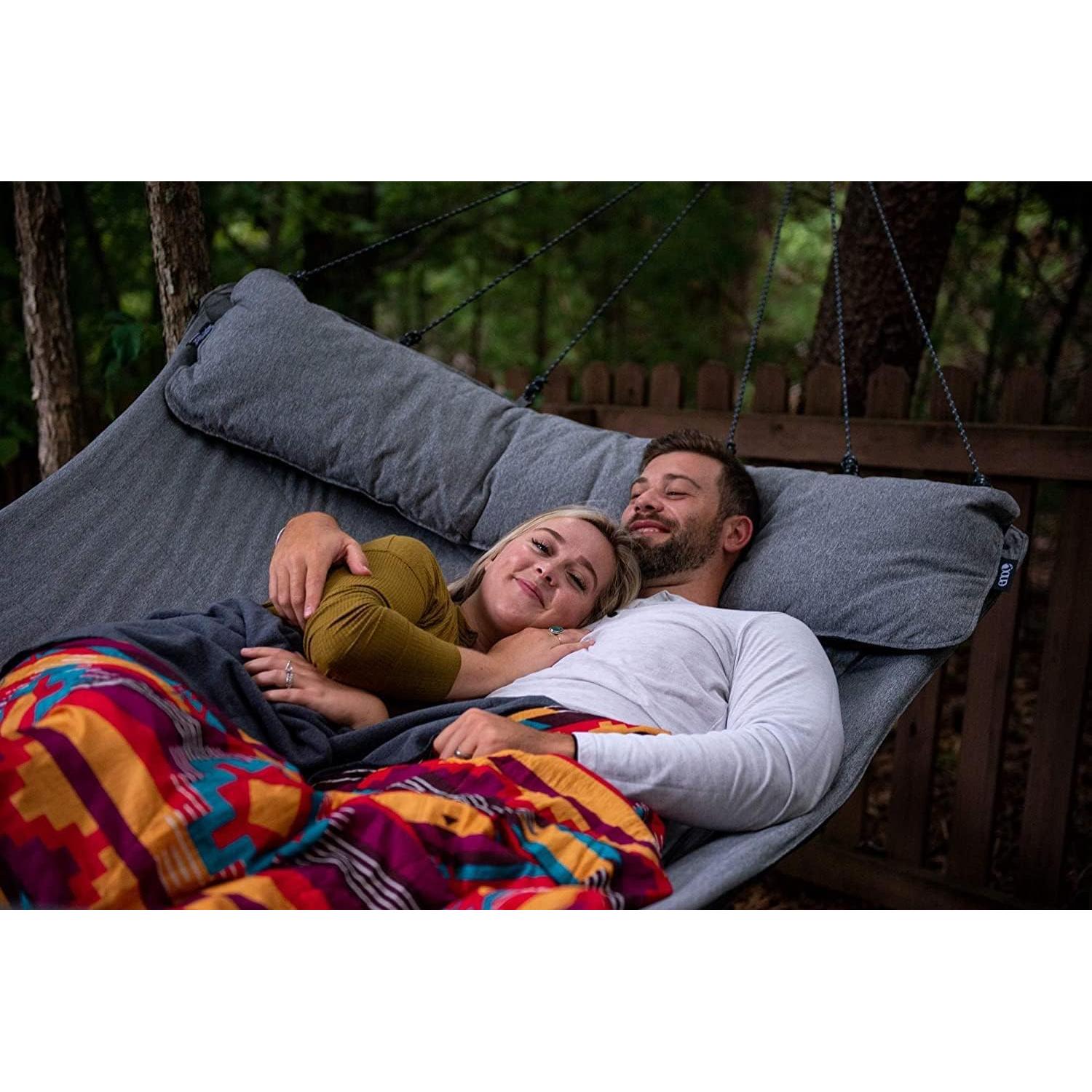 Hamaca Portátil ENO SuperNest Gris Jaspeado 280x140 cm